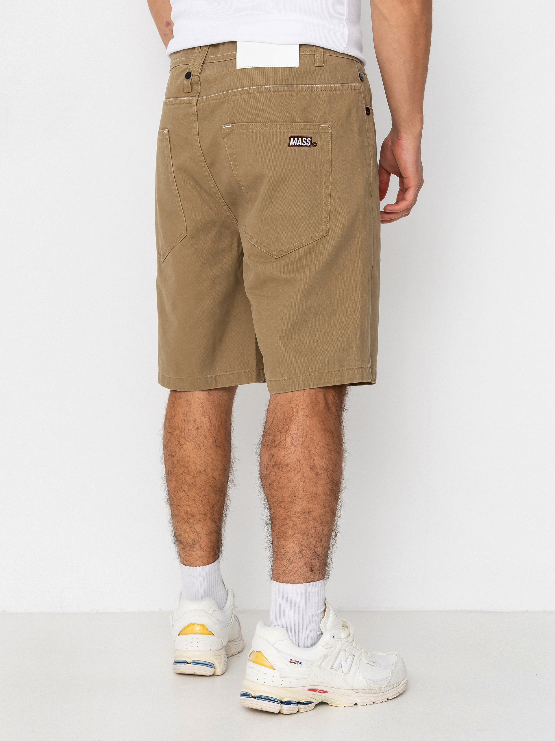 Pantaloni scurți MassDnm Box (beige)