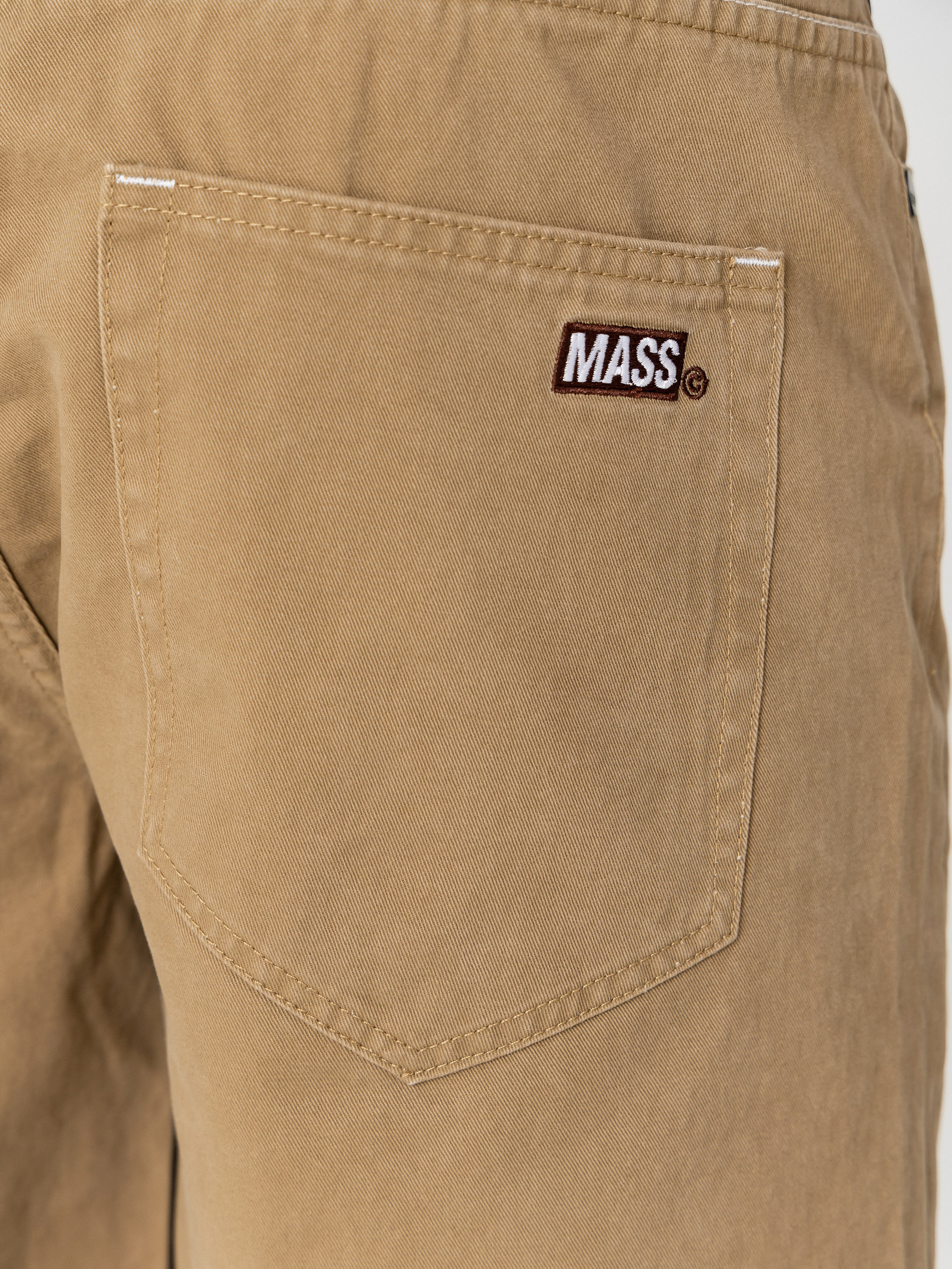 Pantaloni scurți MassDnm Box (beige)