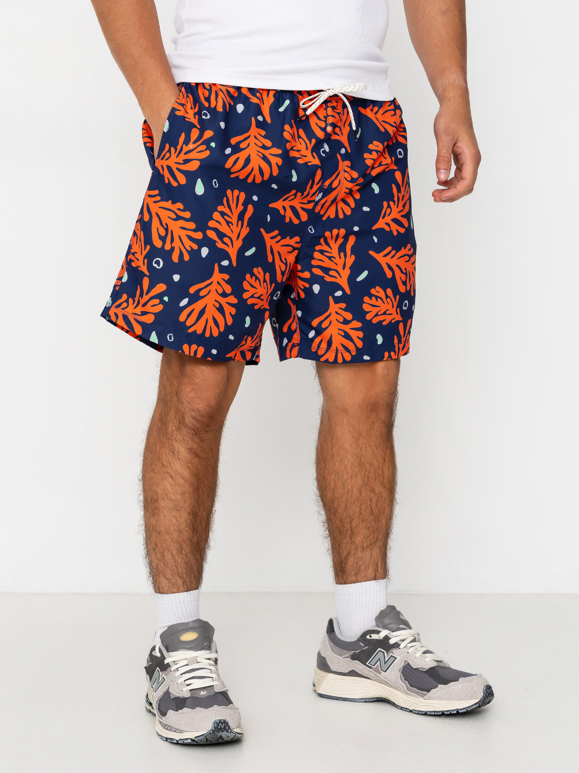 Pantaloni scurți Hurley Volley Icon Coral (destroyer)