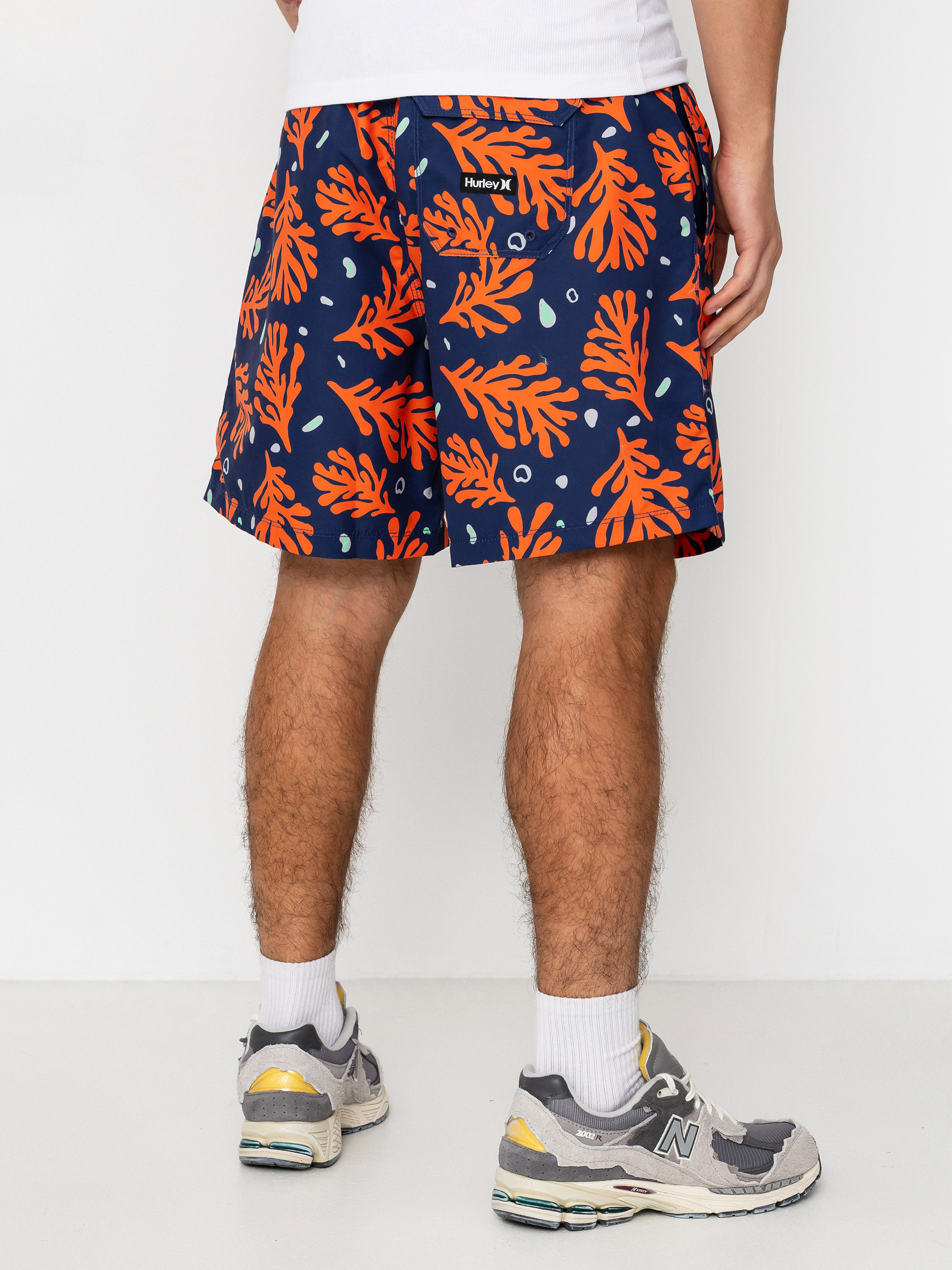 Pantaloni scurți Hurley Volley Icon Coral (destroyer)