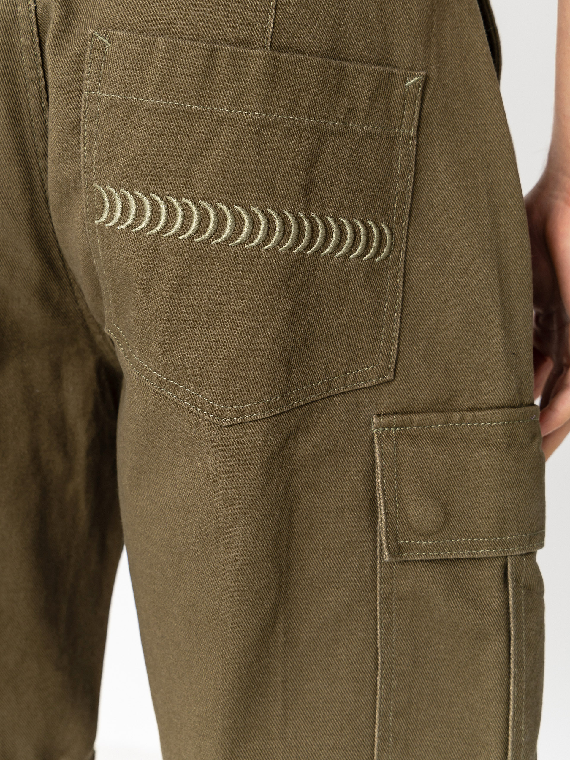 Pantaloni scurți Spitfire Classic 87 Cargo (olive)