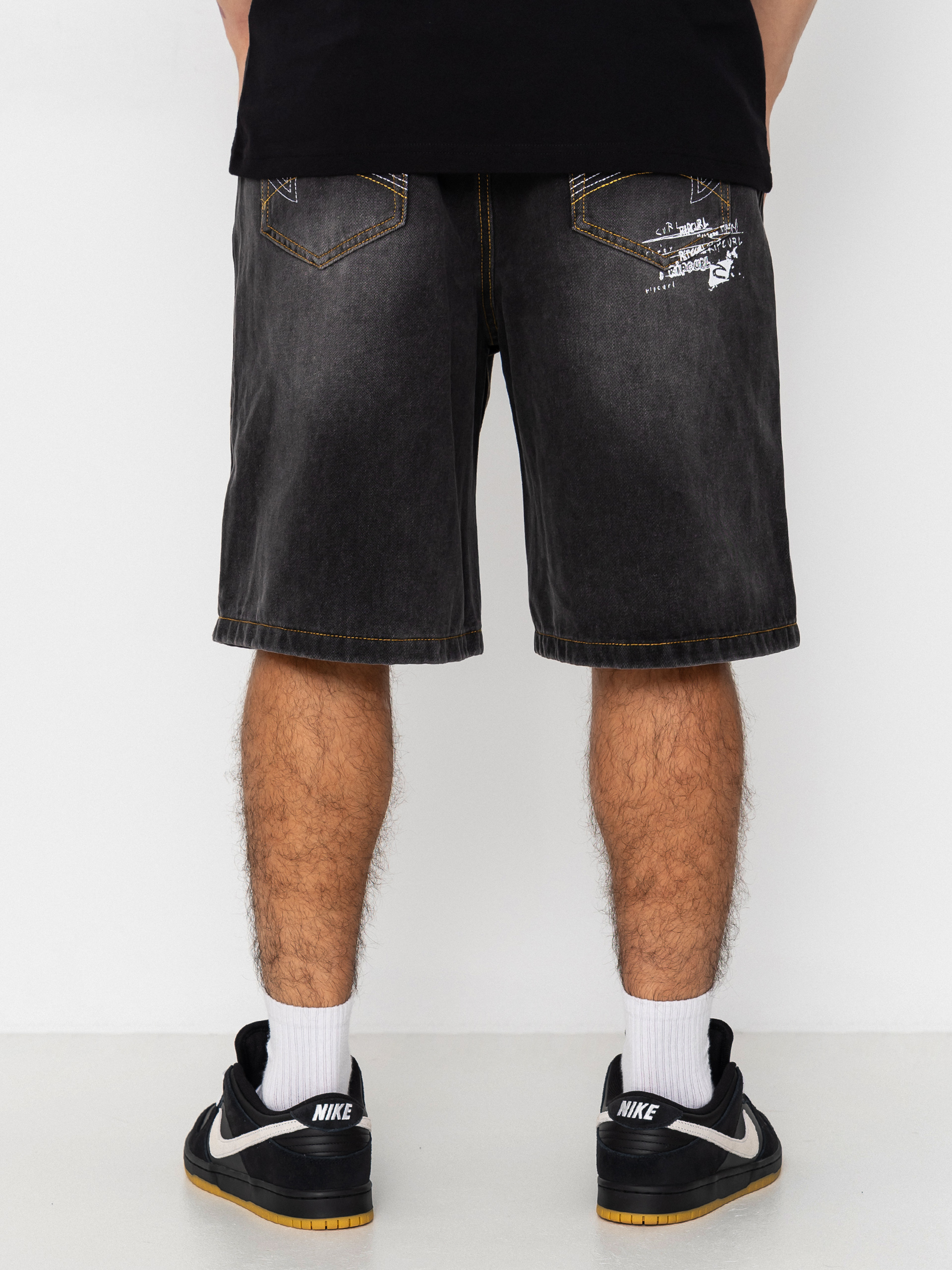 Pantaloni scurți Rip Curl Inner Visions Denim (dark acid black)