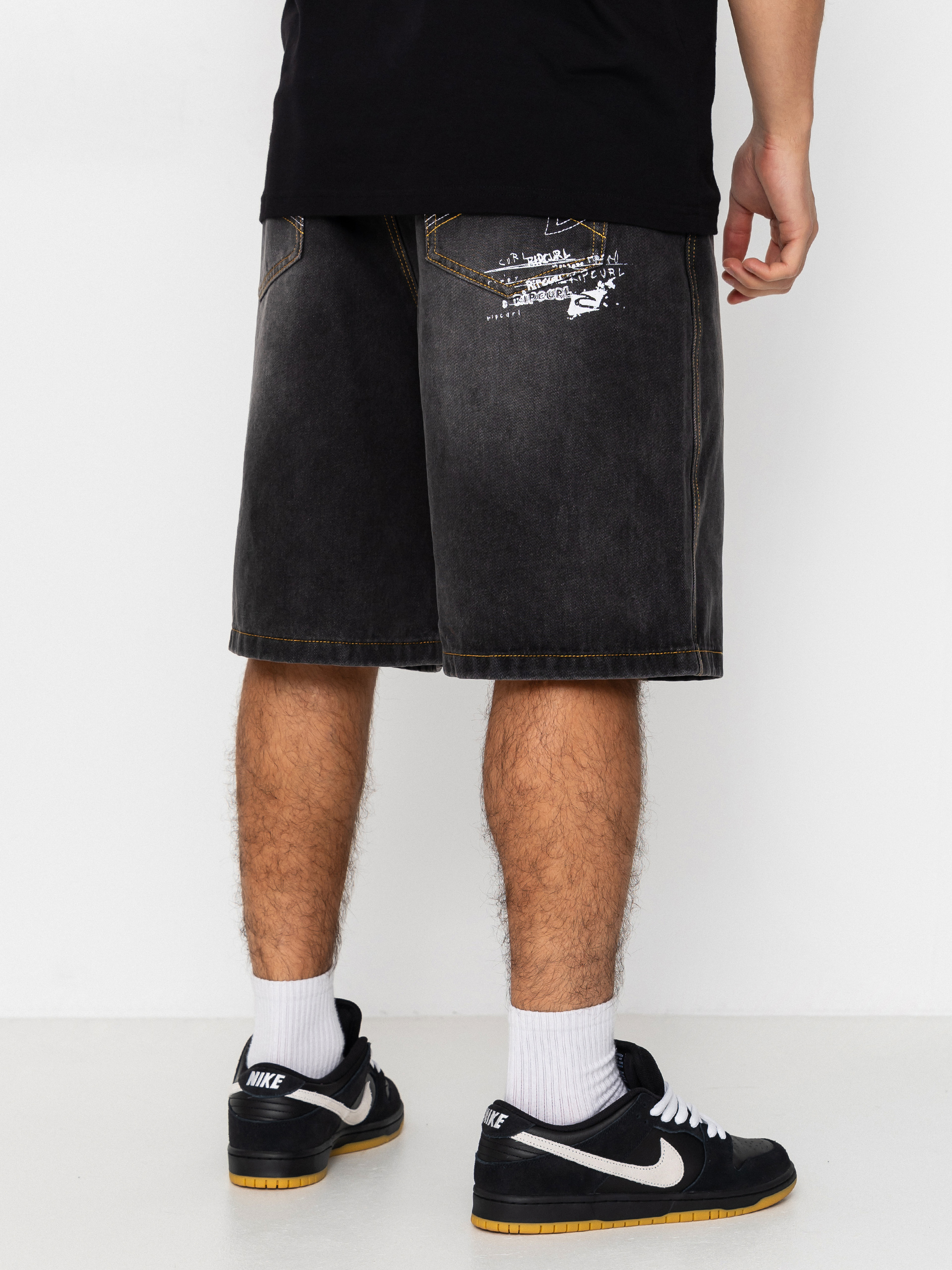 Pantaloni scurți Rip Curl Inner Visions Denim (dark acid black)