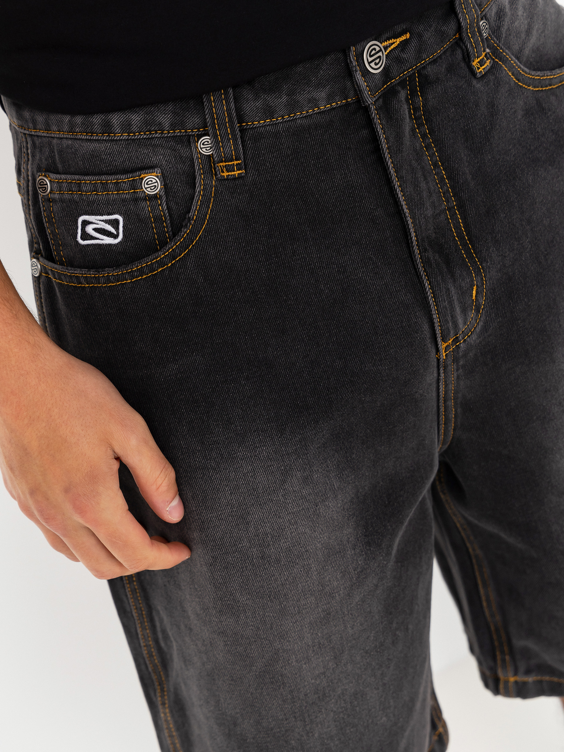 Pantaloni scurți Rip Curl Inner Visions Denim (dark acid black)