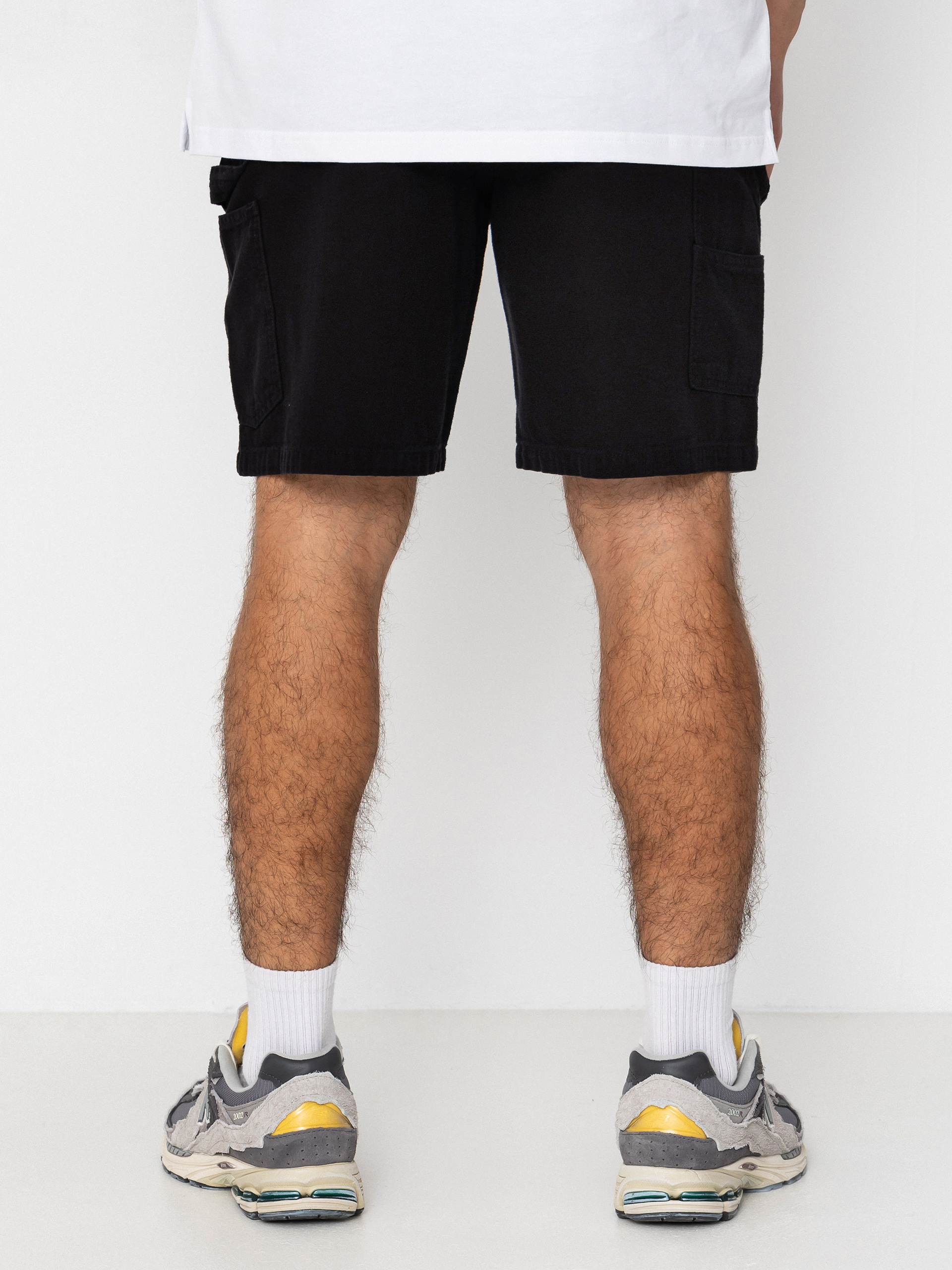 Pantaloni scurți Deus Ex Machina Big Fella Chambray (black)