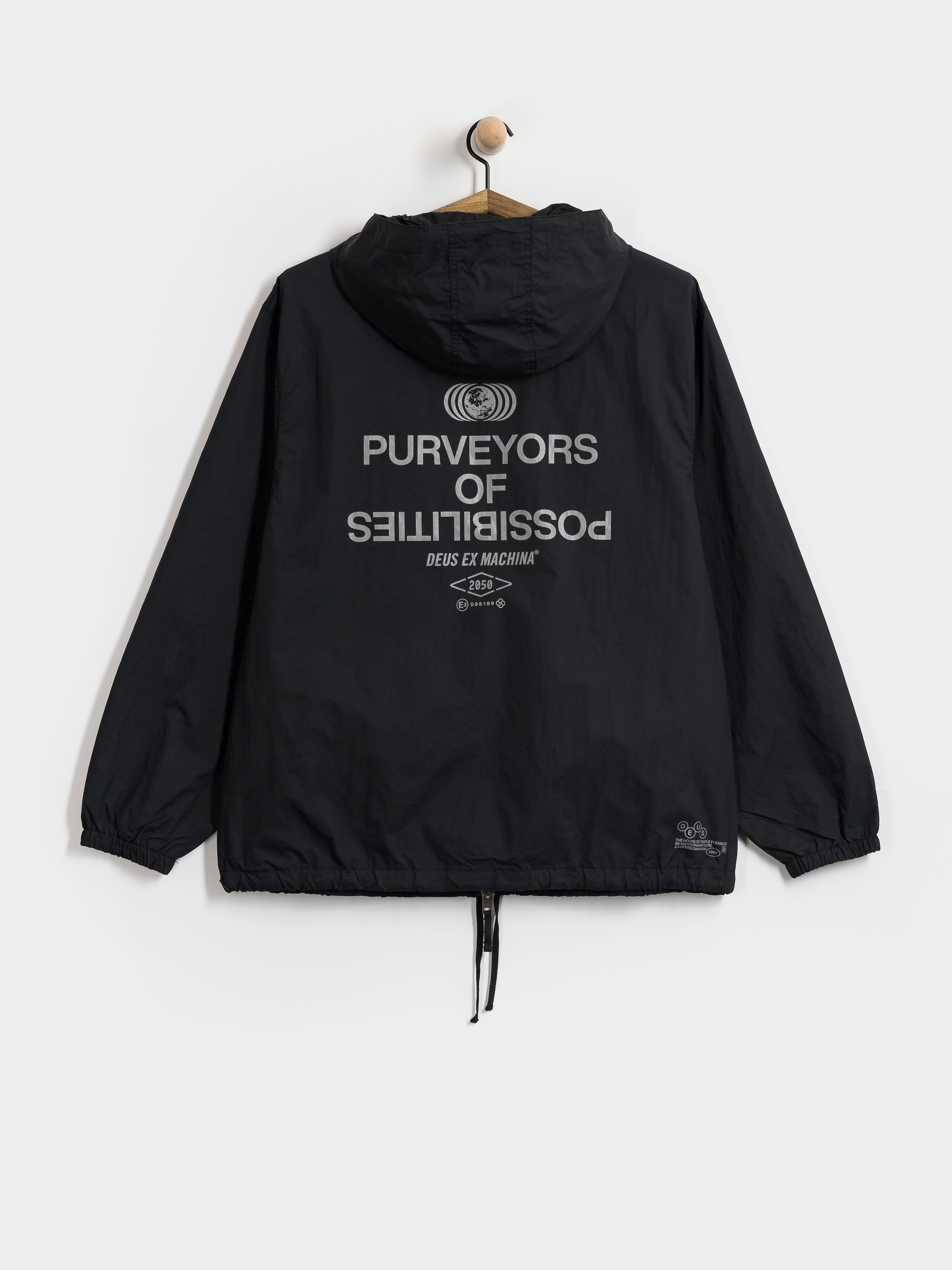 Geacă Deus Ex Machina Gershon Parka (black)