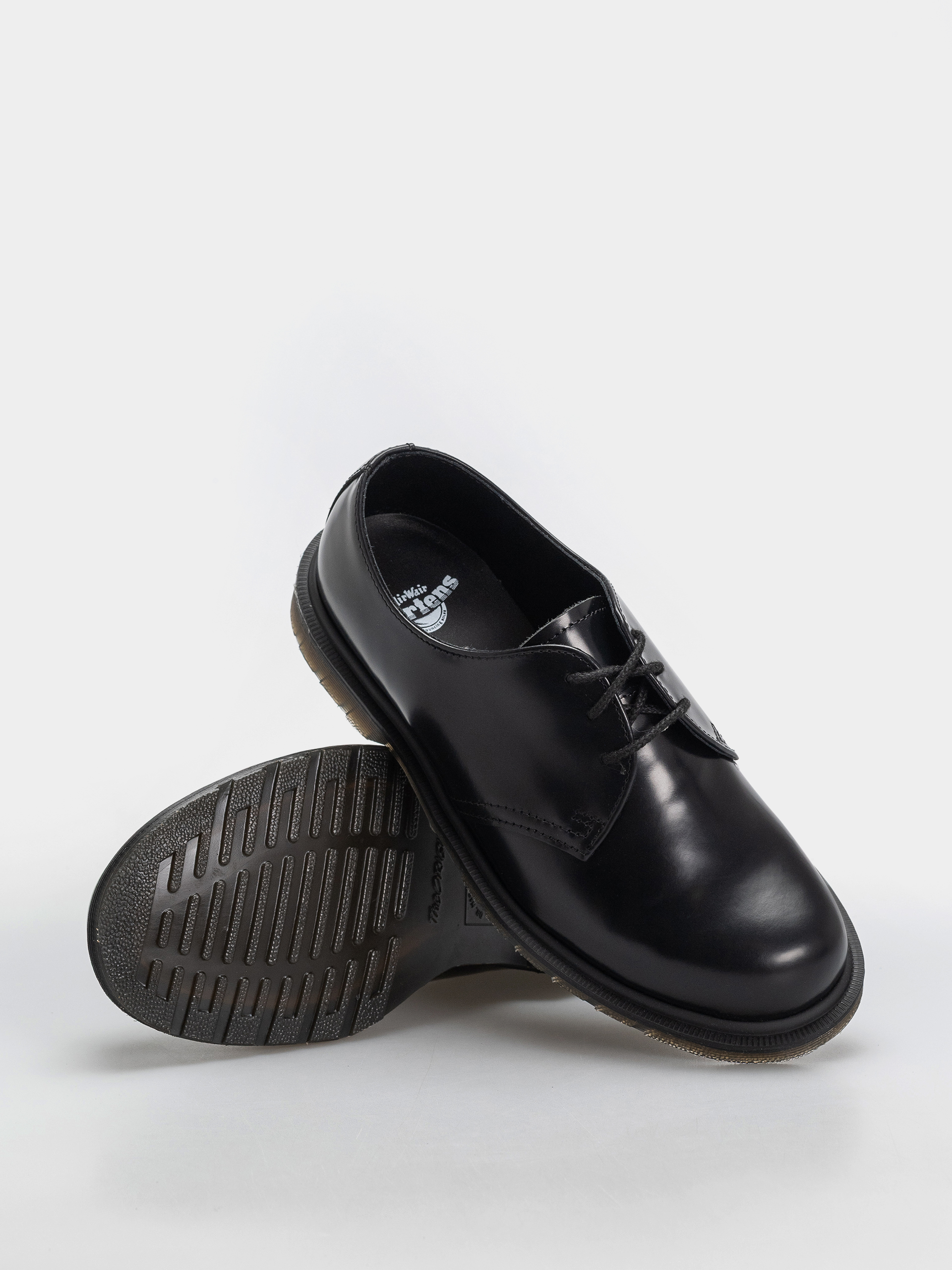 Pantofi Dr. Martens Mayfare 3 Eye (black polished smooth)