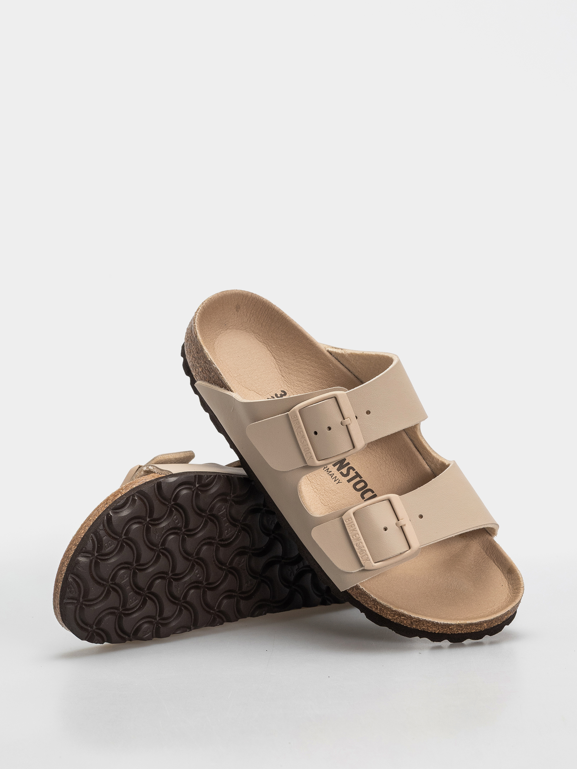 Șlapi Birkenstock Arizona Birko Flor Narrow (triples sandcastle)