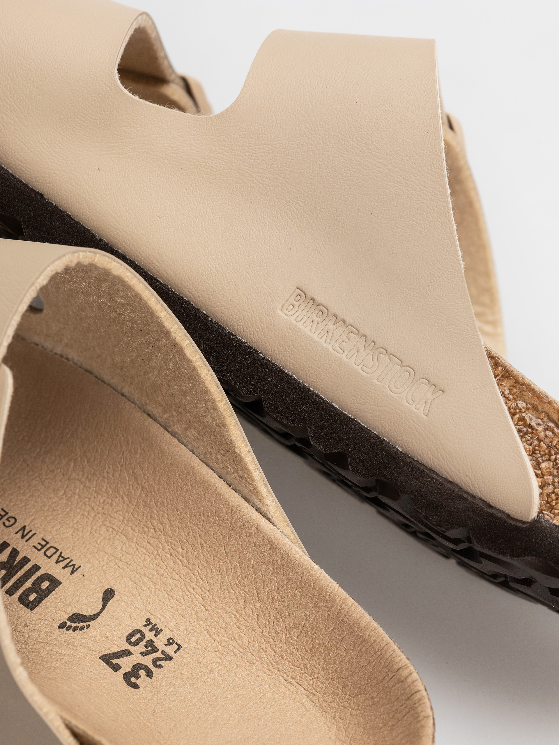 Șlapi Birkenstock Arizona Birko Flor Narrow (triples sandcastle)