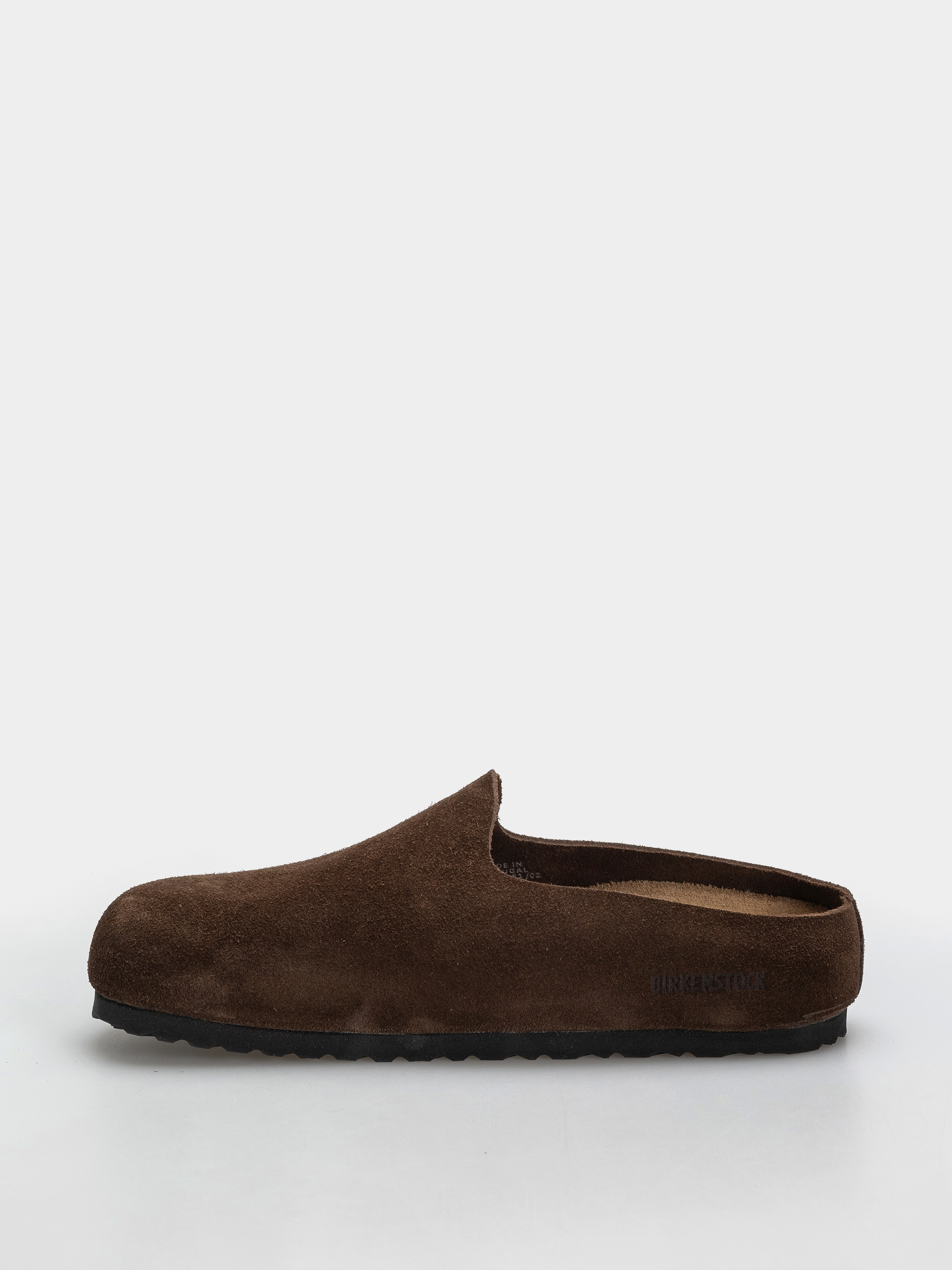 Șlapi Birkenstock Amsterdam Wrapped Suede Leather Narrow (carafe)
