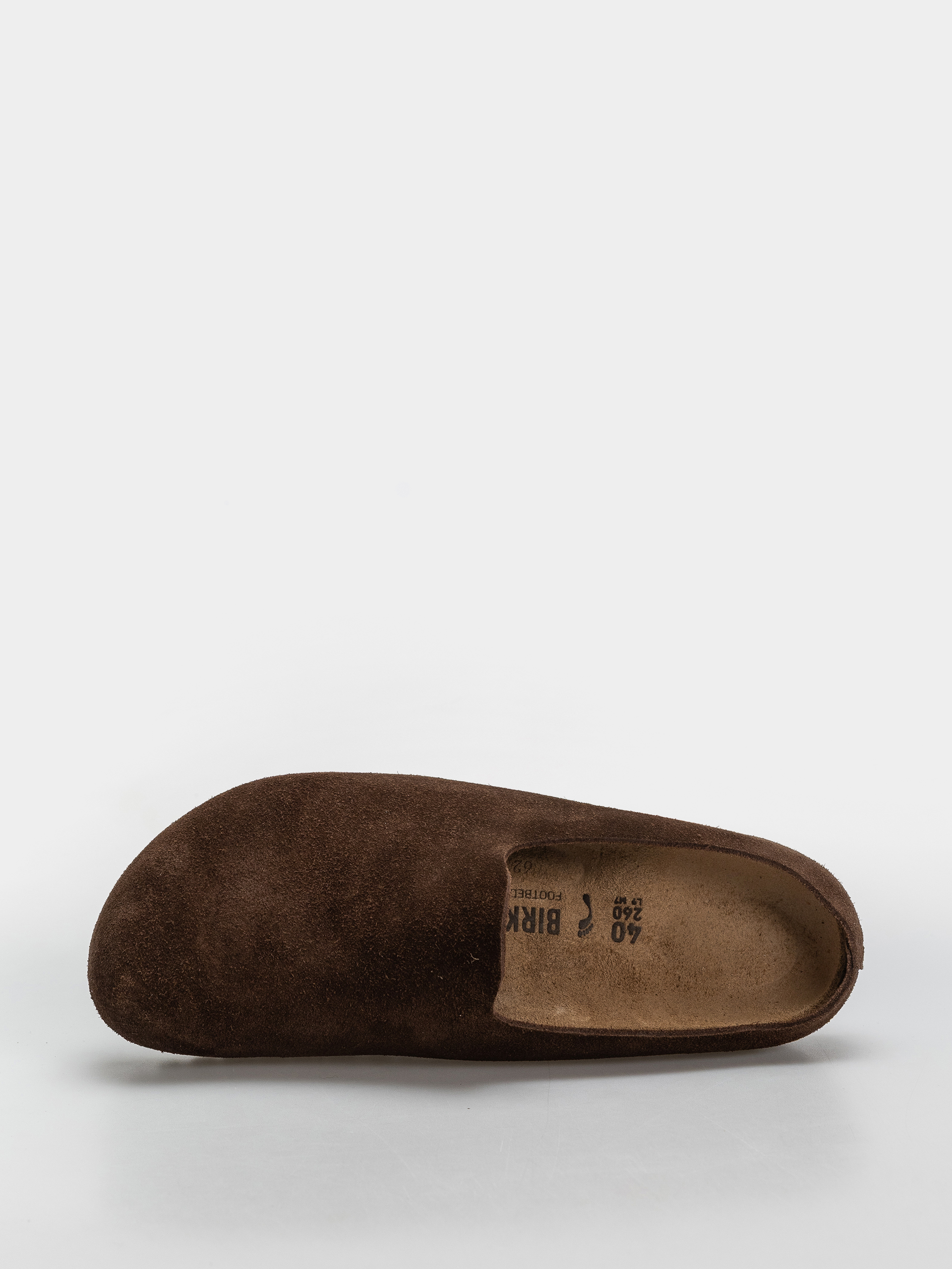 Șlapi Birkenstock Amsterdam Wrapped Suede Leather Narrow (carafe)