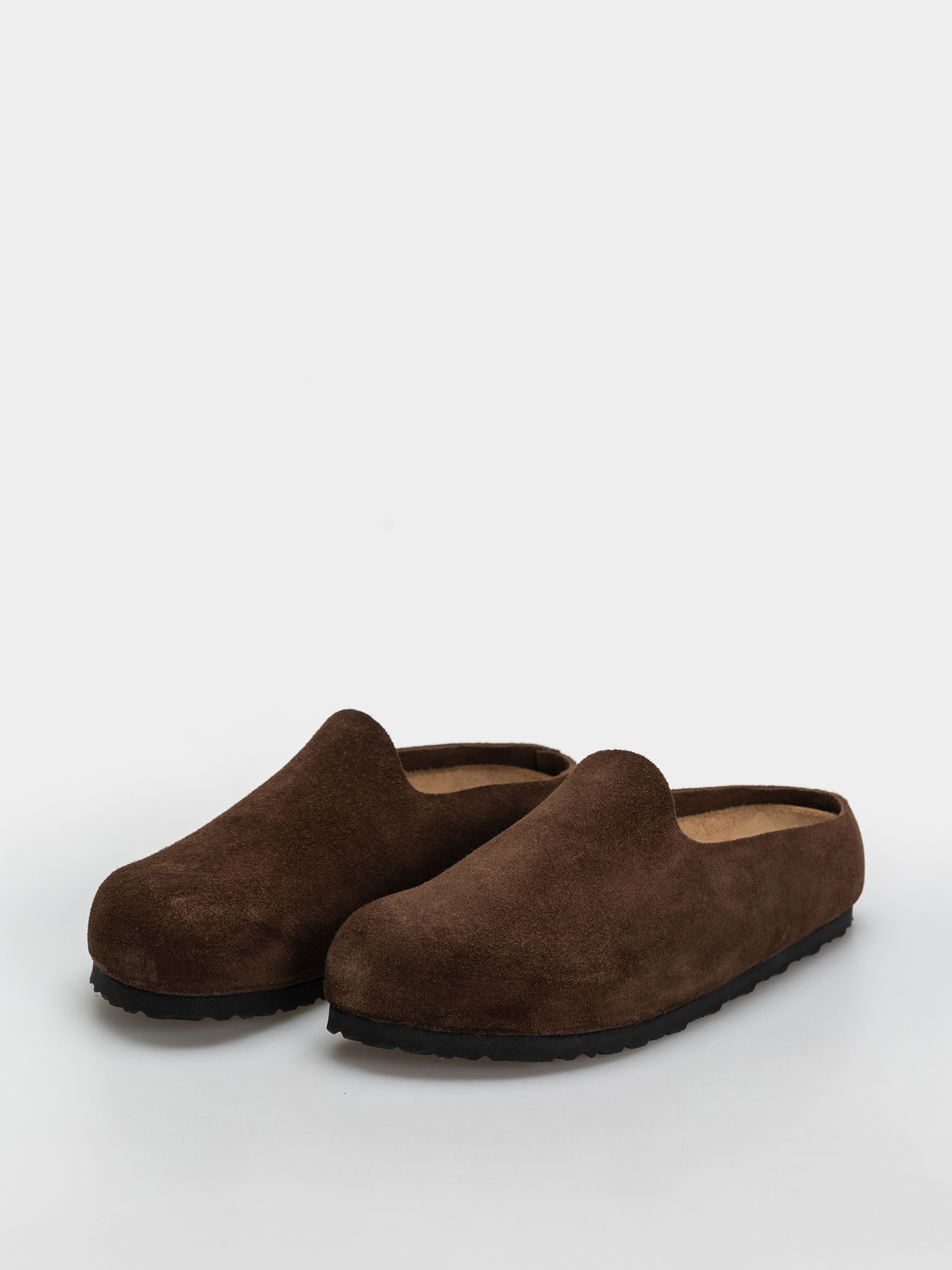 Șlapi Birkenstock Amsterdam Wrapped Suede Leather Narrow (carafe)