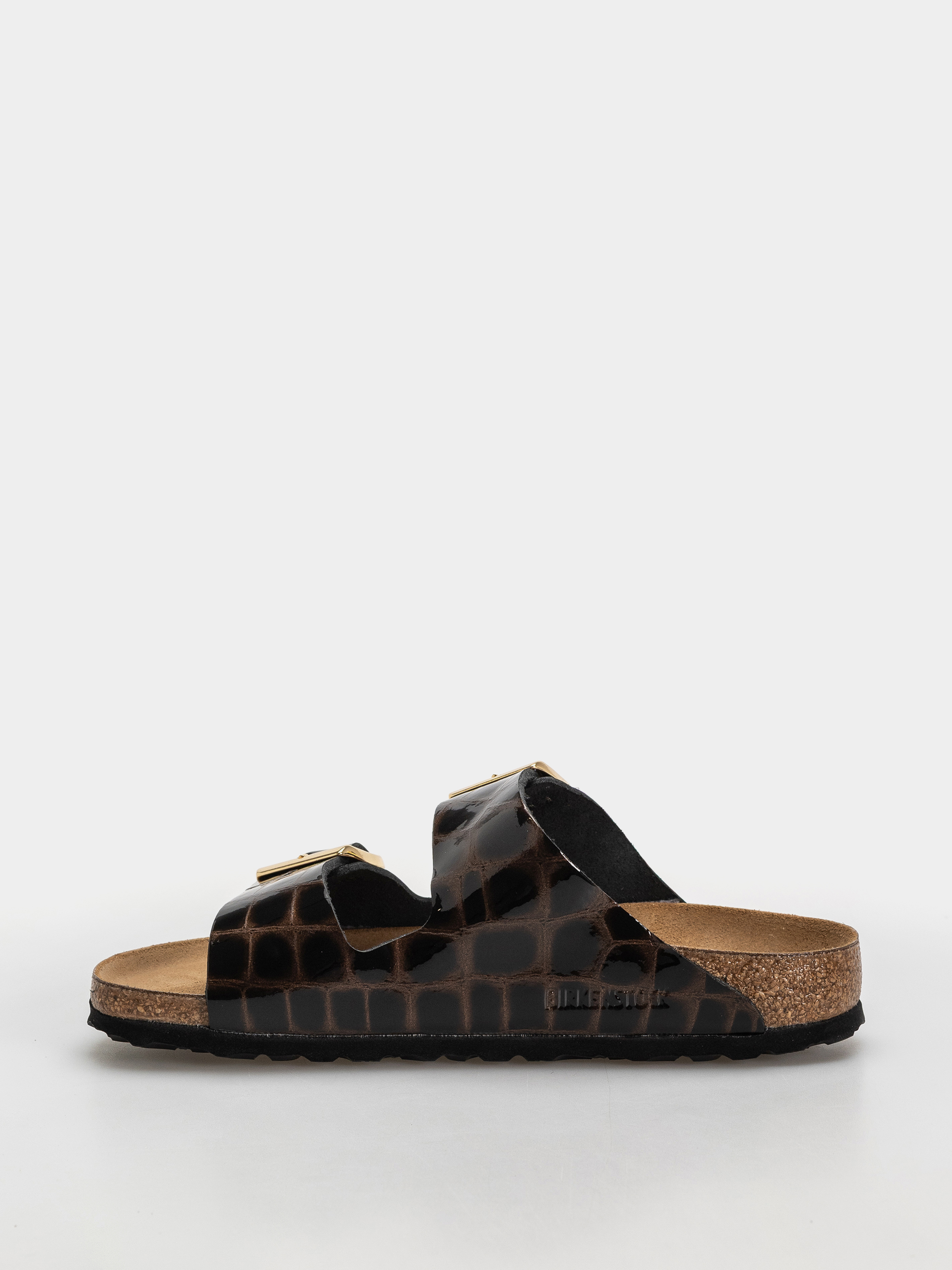 Șlapi Birkenstock Arizona Leather Narrow Wmn (emboss leather black)