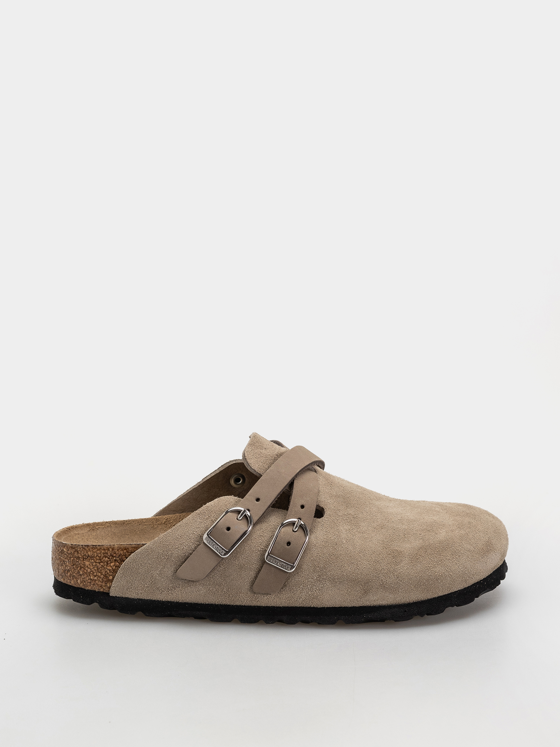 Șlapi Birkenstock Blair Suede Leather Narrow Wmn (taupe)