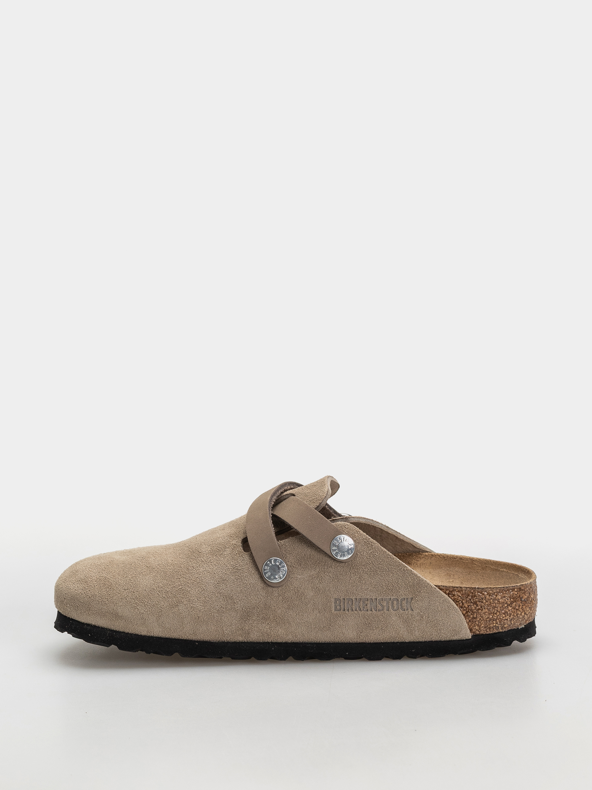Șlapi Birkenstock Blair Suede Leather Narrow Wmn (taupe)