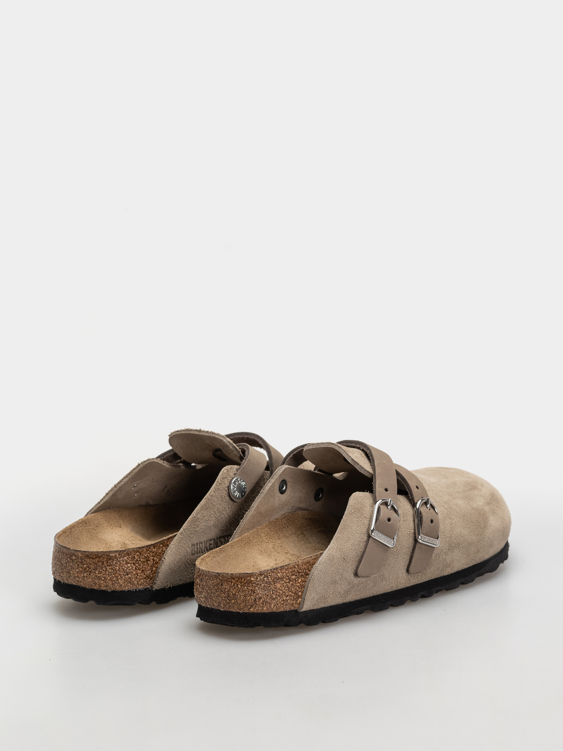 Șlapi Birkenstock Blair Suede Leather Narrow Wmn (taupe)