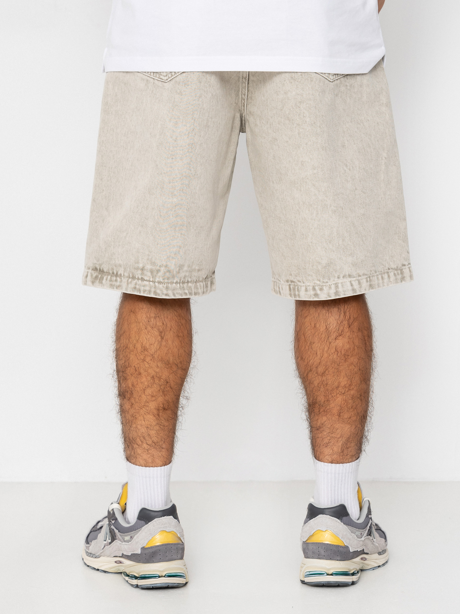Pantaloni scurți Carhartt WIP Landon (opuntia chalk wash)