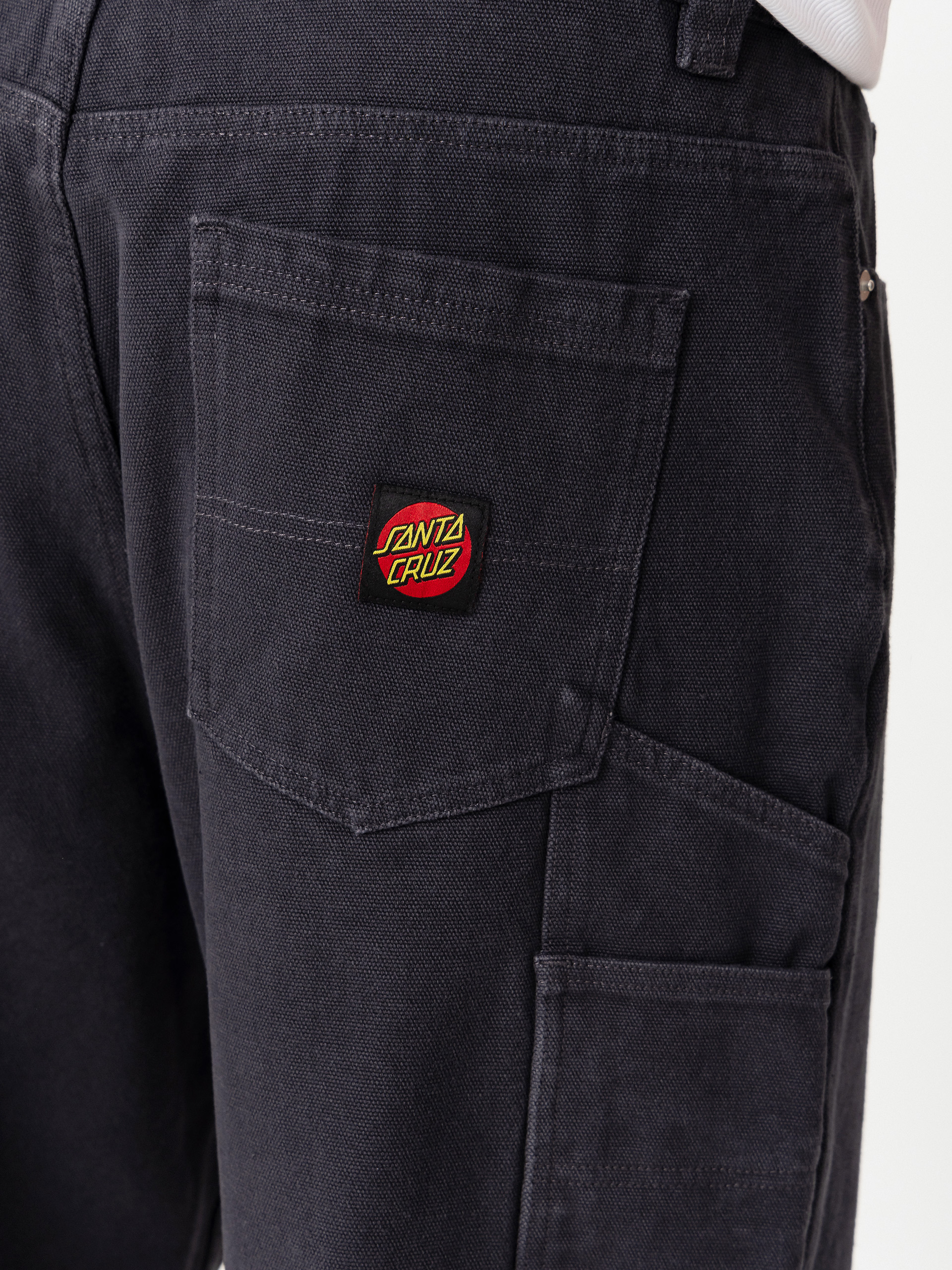 Pantaloni scurți Santa Cruz Carpenter Big (washed black canvas)