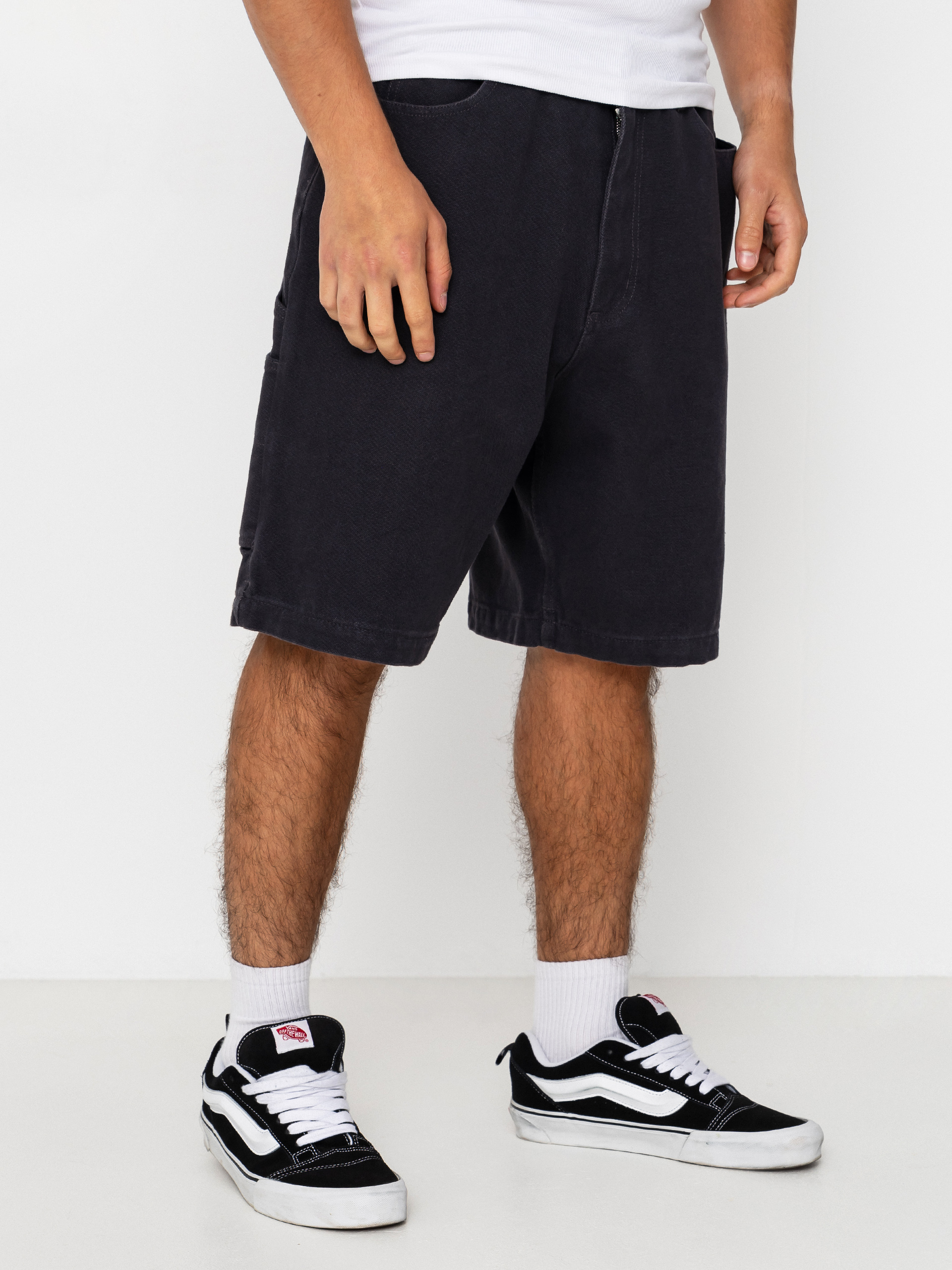 Pantaloni scurți Santa Cruz Carpenter Big (washed black canvas)