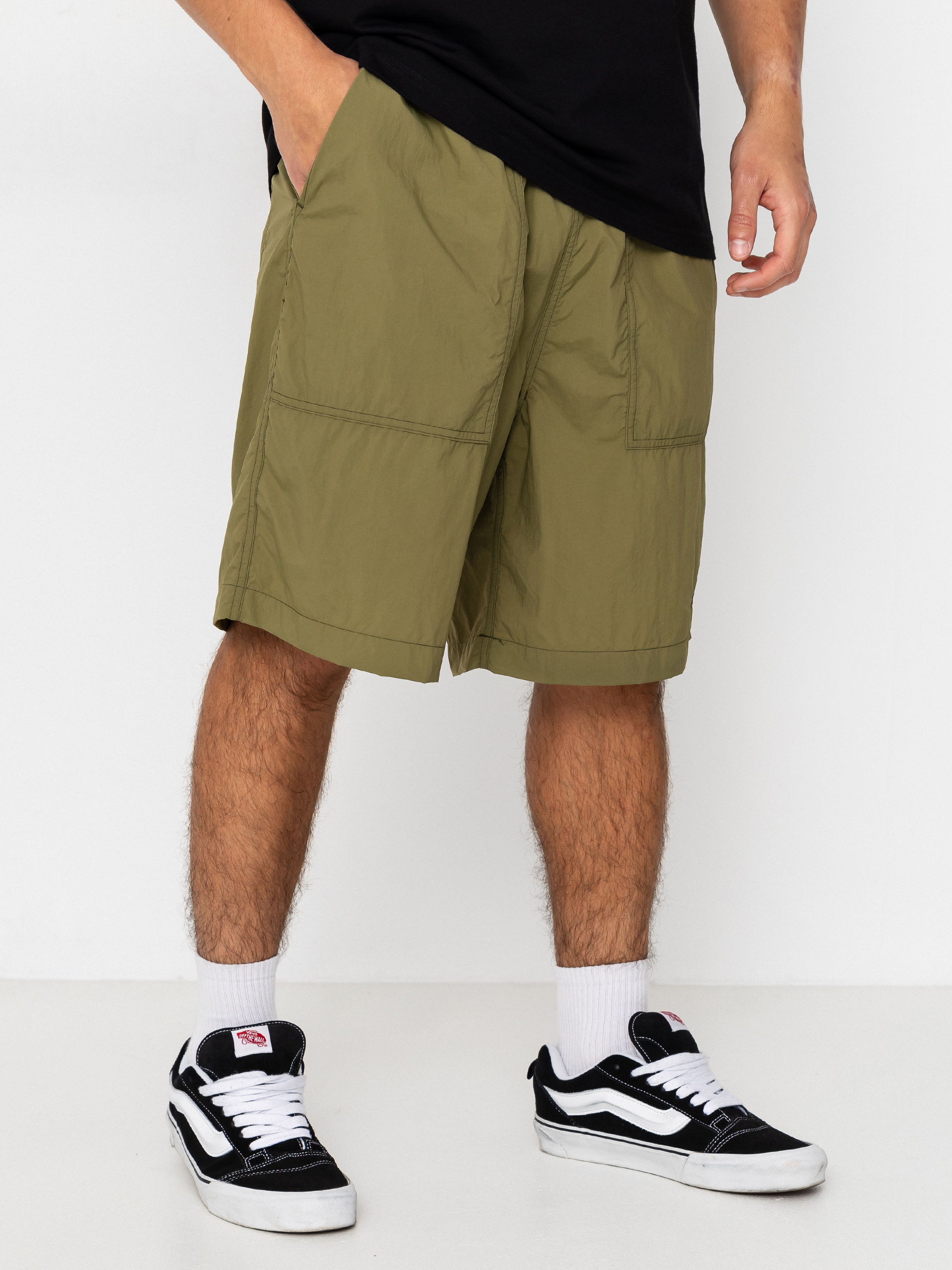 Pantaloni scurți Polar Skate Hike (army green)