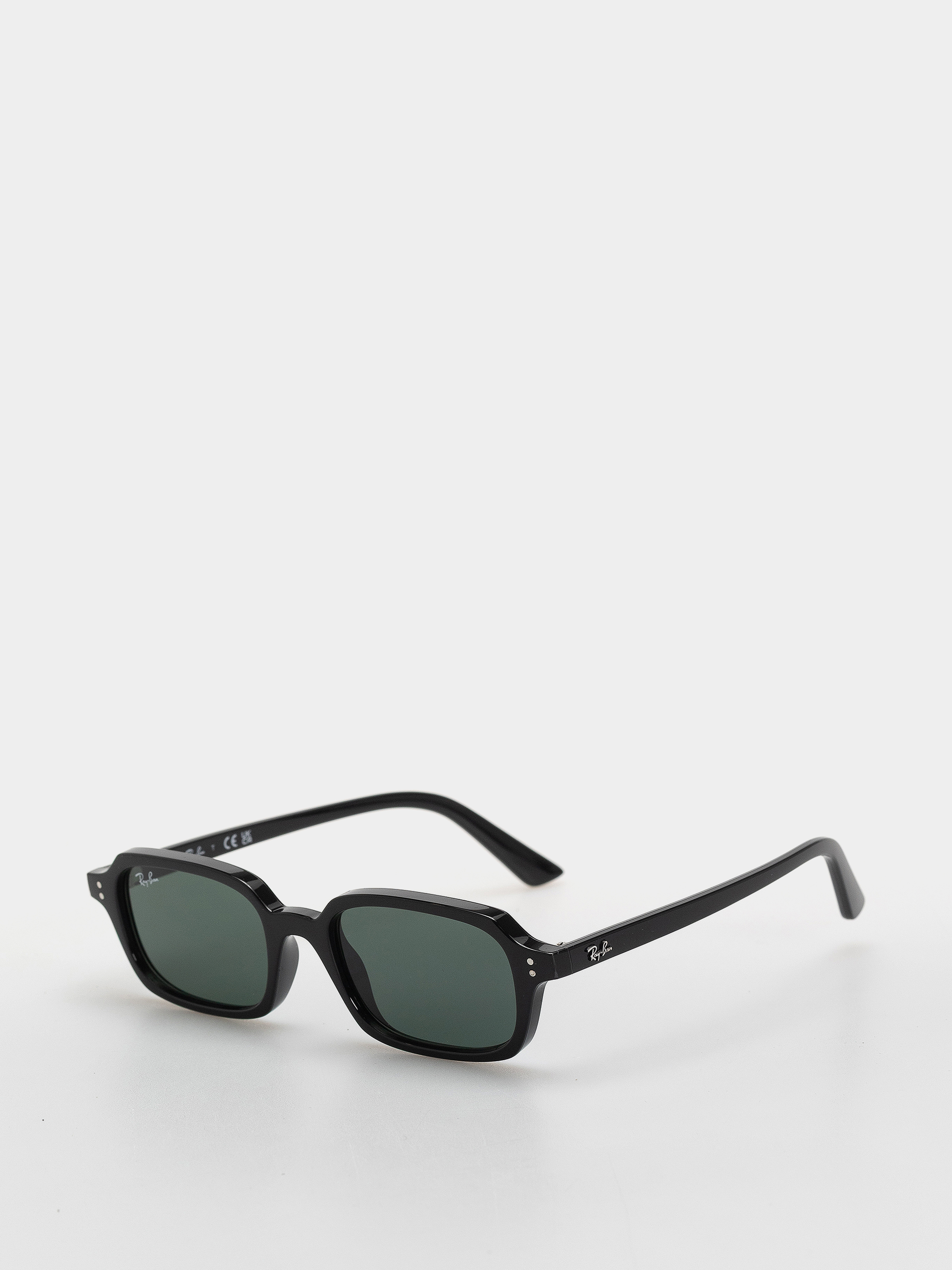 Ochelari de soare Ray-Ban Zuri (polerowany black/ciemnogreen)