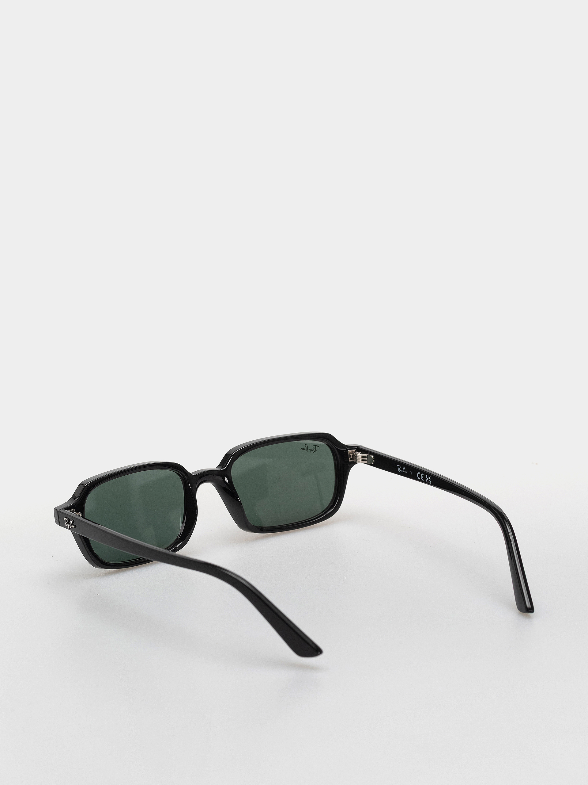 Ochelari de soare Ray-Ban Zuri (polerowany black/ciemnogreen)