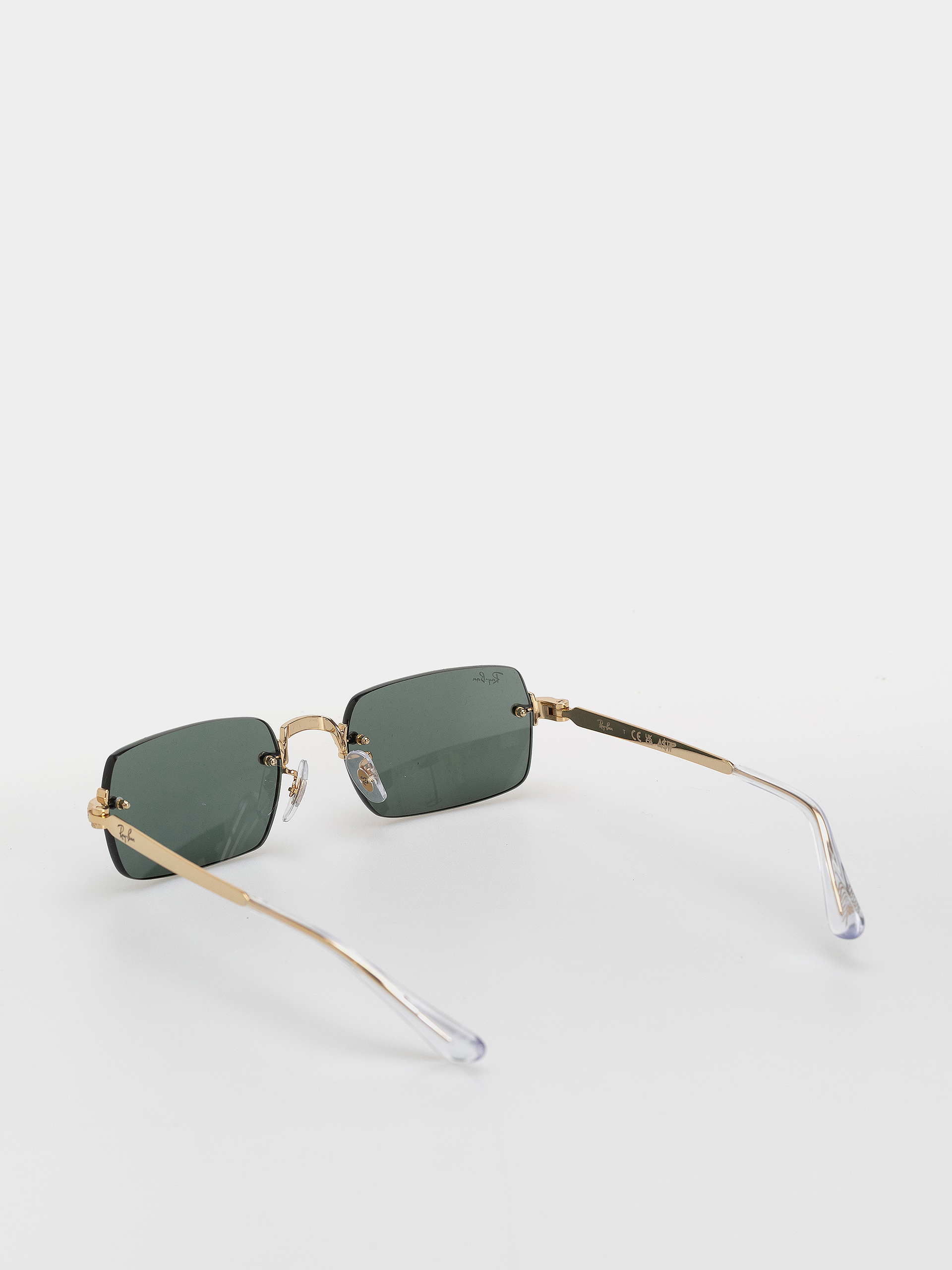 Ochelari de soare Ray-Ban Rb3928 By A$Ap Rocky (polerowany złoto arista/ciemnogreen)