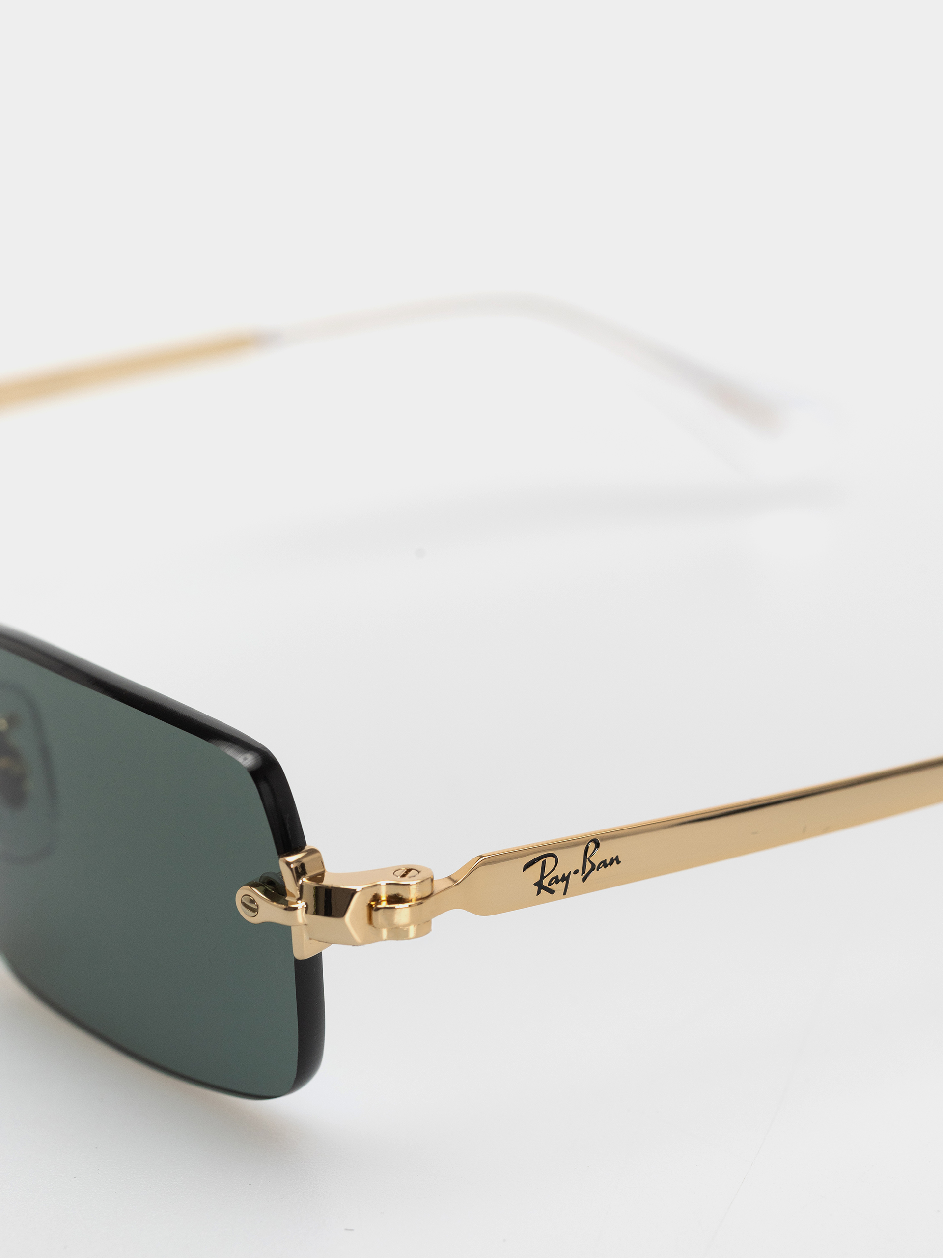 Ochelari de soare Ray-Ban Rb3928 By A$Ap Rocky (polerowany złoto arista/ciemnogreen)