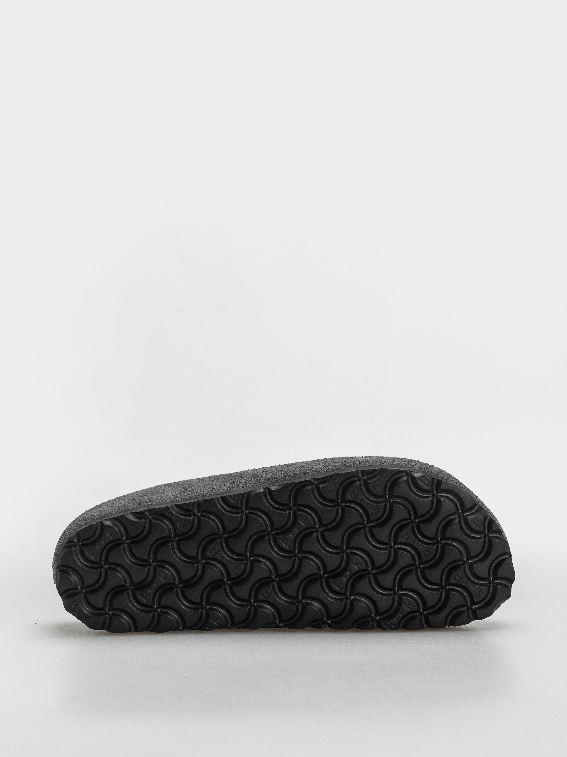 Șlapi Birkenstock Amsterdam Wrapped Suede Leather Narrow (charcoal)