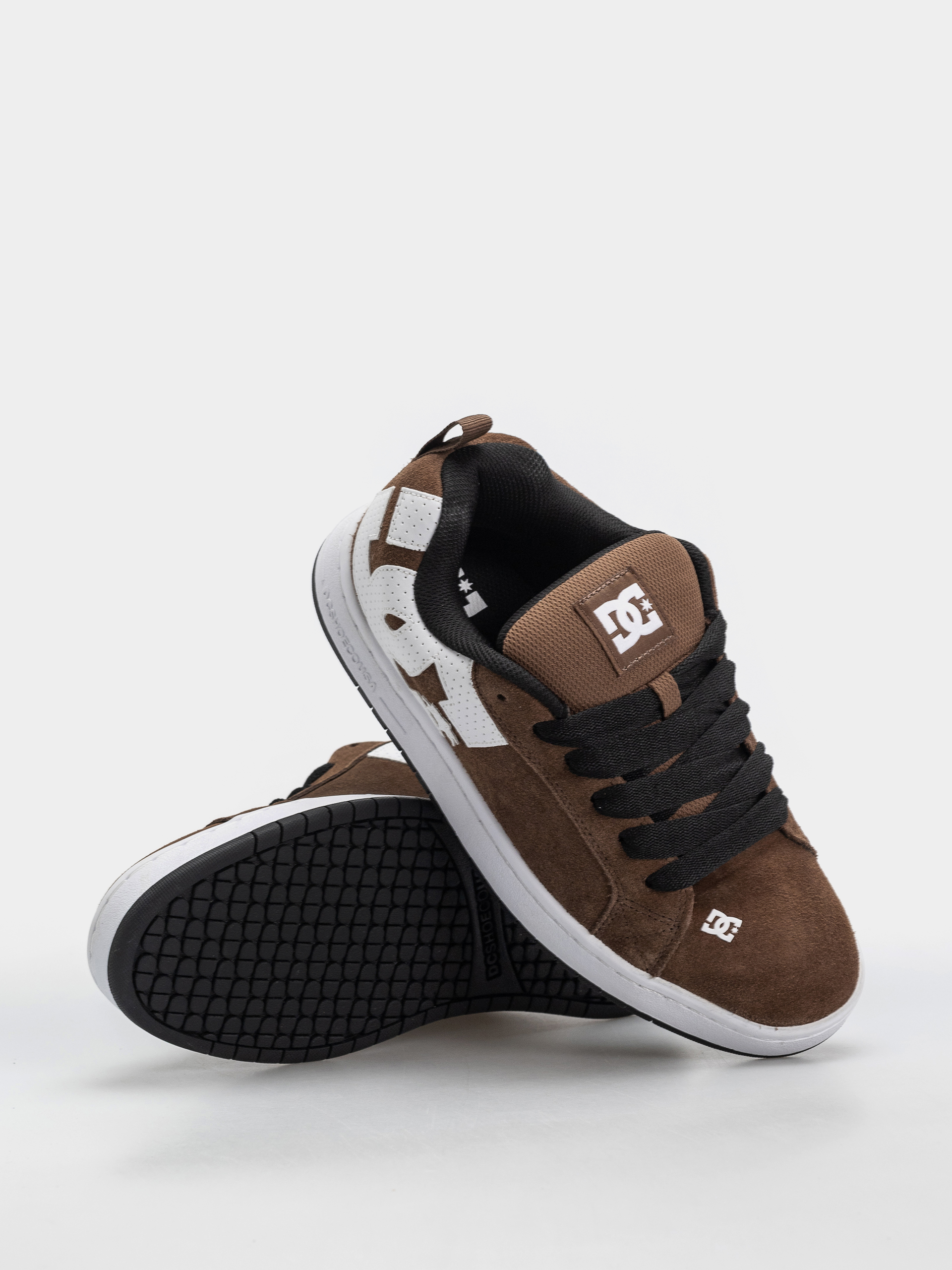 Pantofi DC Court Graffik Se (brown/white)