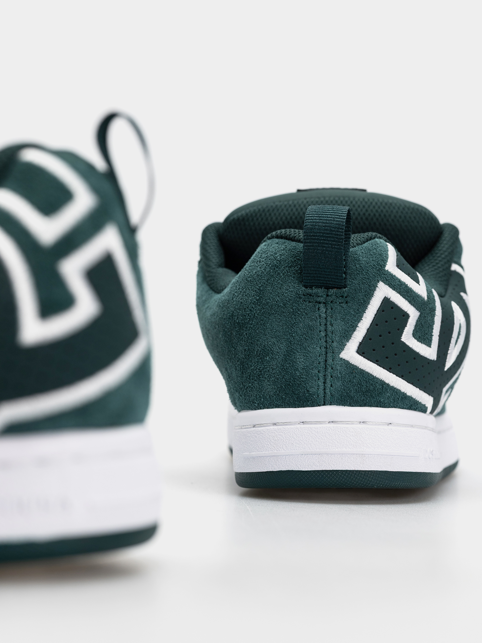 Pantofi DC Court Graffik Se (dark green/white)