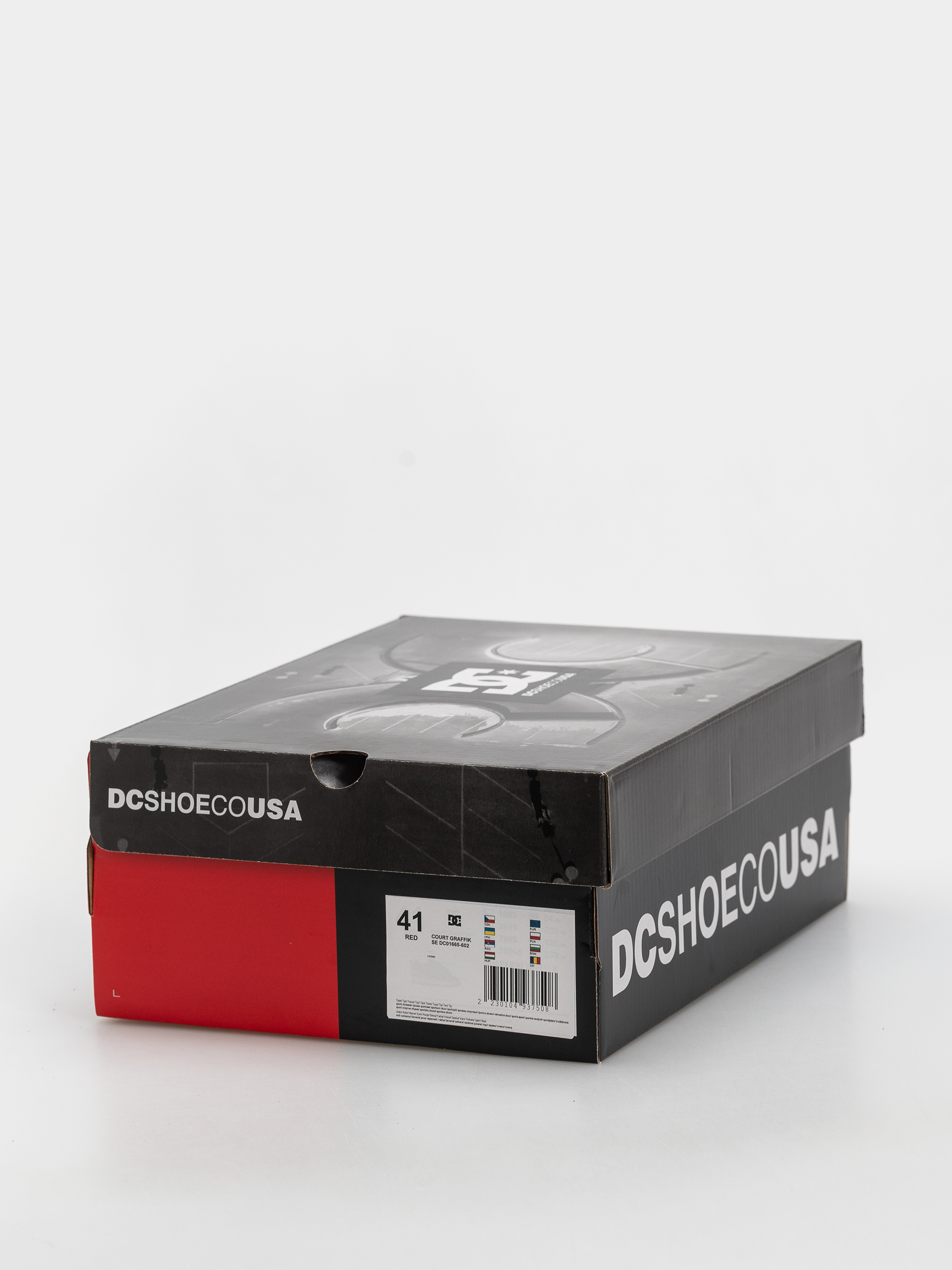 Pantofi DC Court Graffik Se (brick red/warm taupe/off white)
