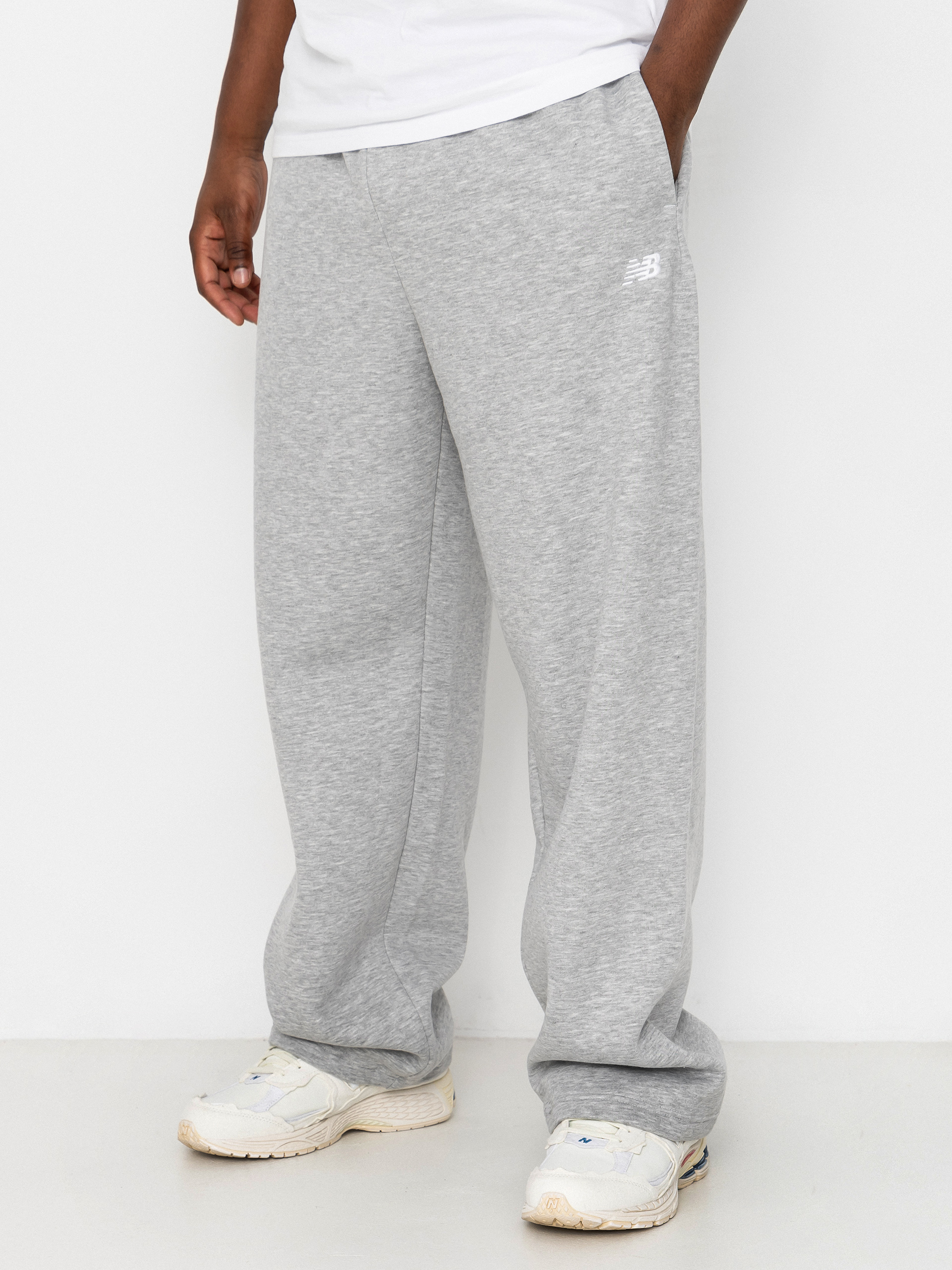 Pantaloni New Balance Sport Essentials Fleece (athletic grey)