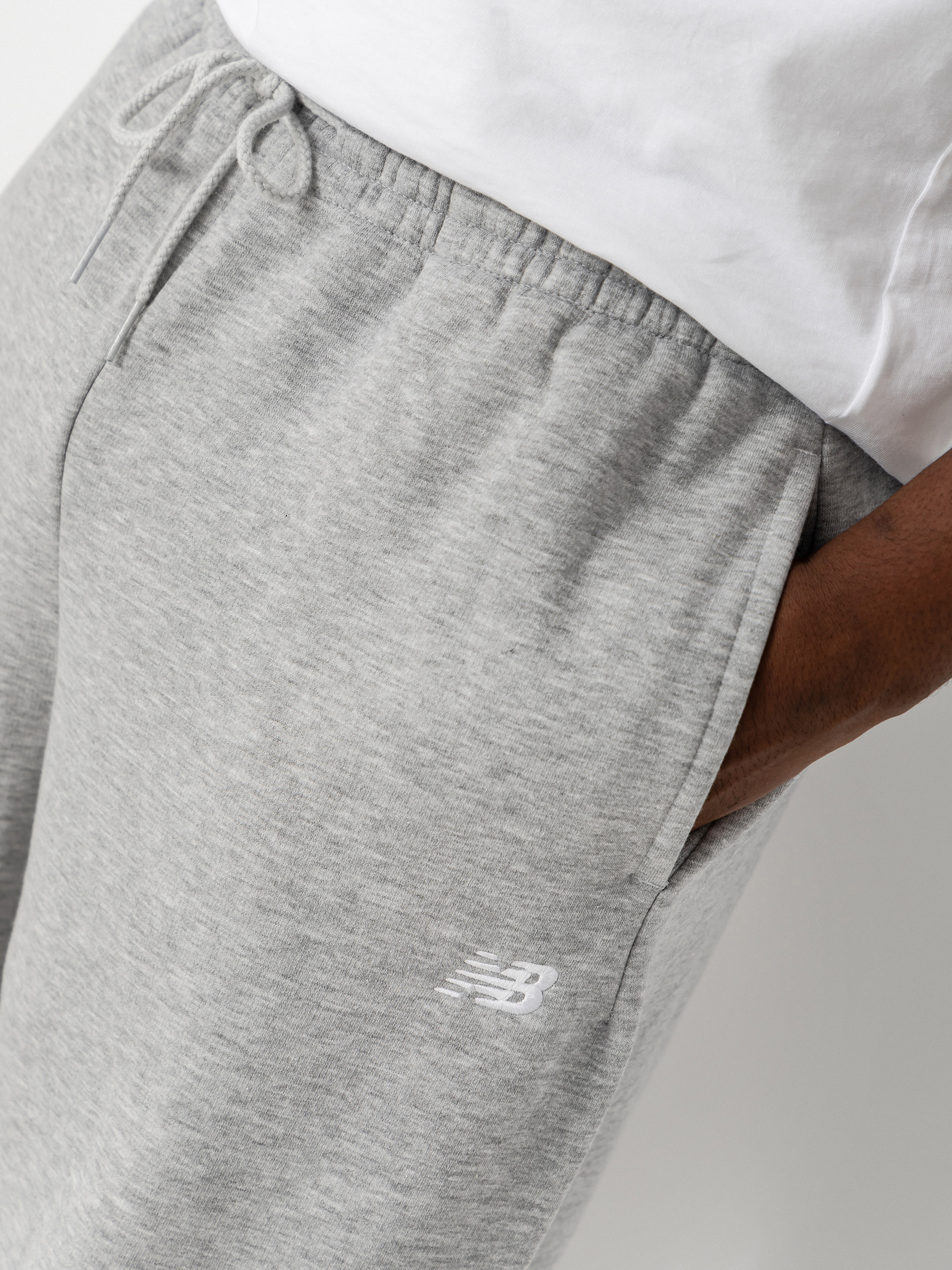 Pantaloni New Balance Sport Essentials Fleece (athletic grey)