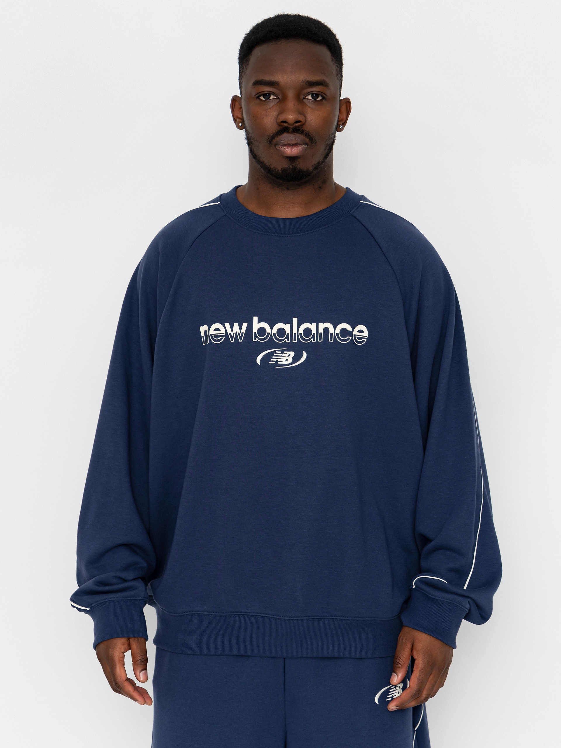 Hanorac New Balance Trackside French Terry (navy)