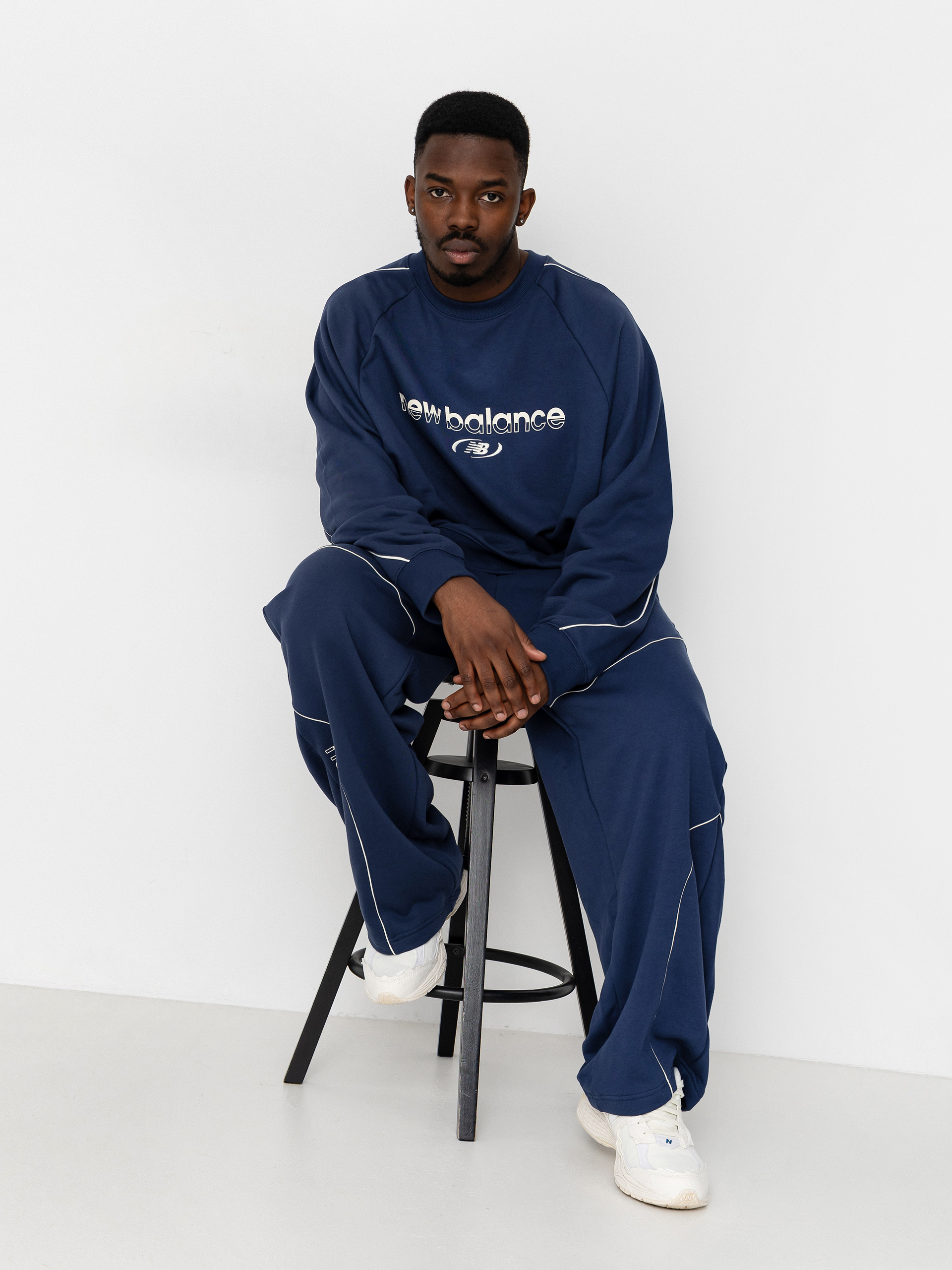 Hanorac New Balance Trackside French Terry (navy)