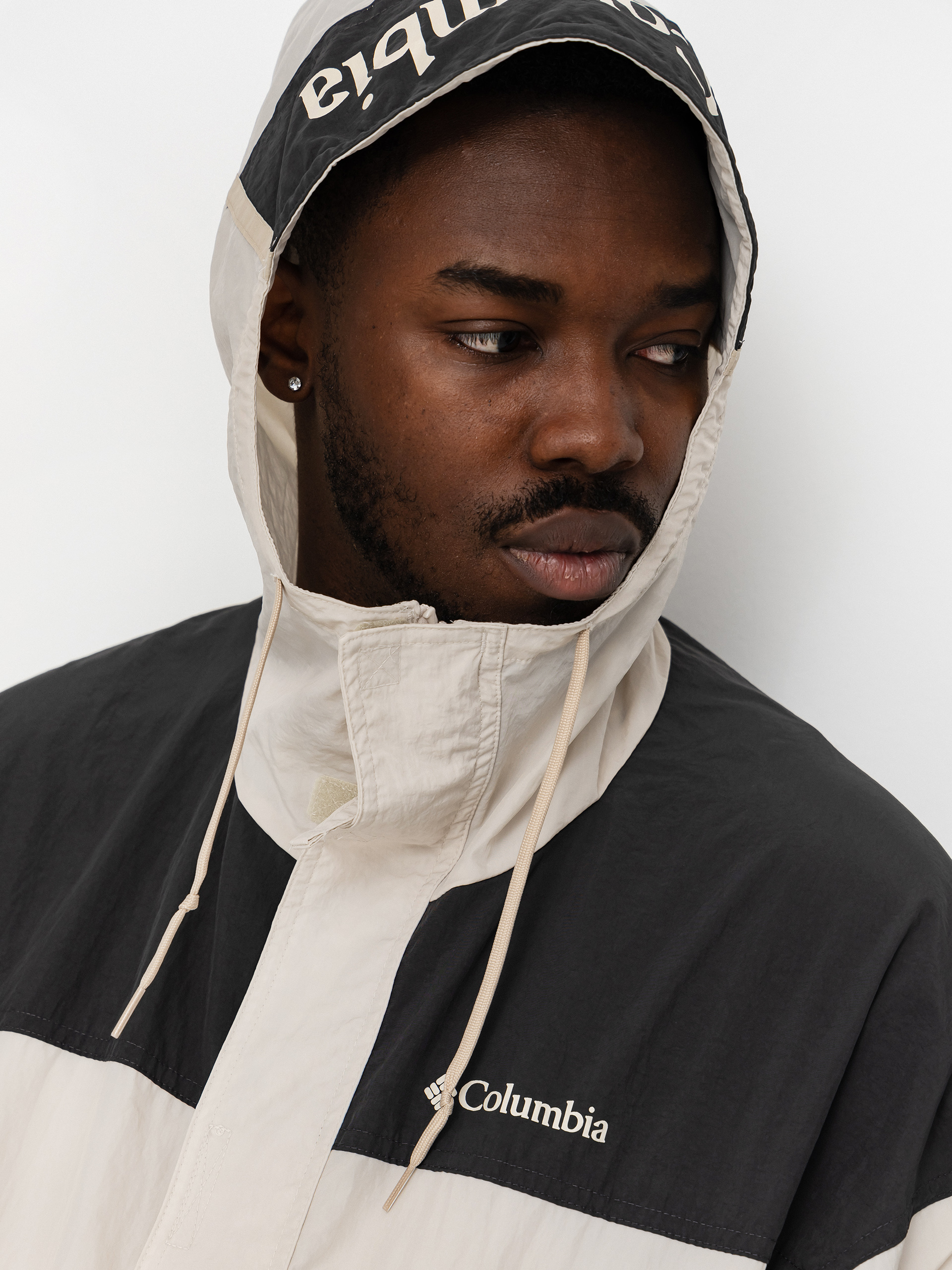Geacă Columbia Challenger II Windbreaker (dark stone/shark)