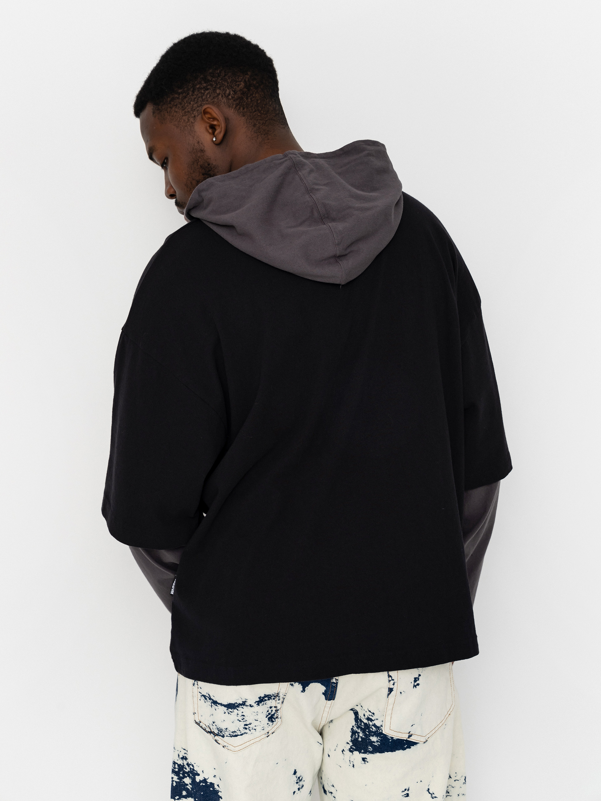 Hanorac cu glugă Wasted Paris Balaur Age HD (black/old black)