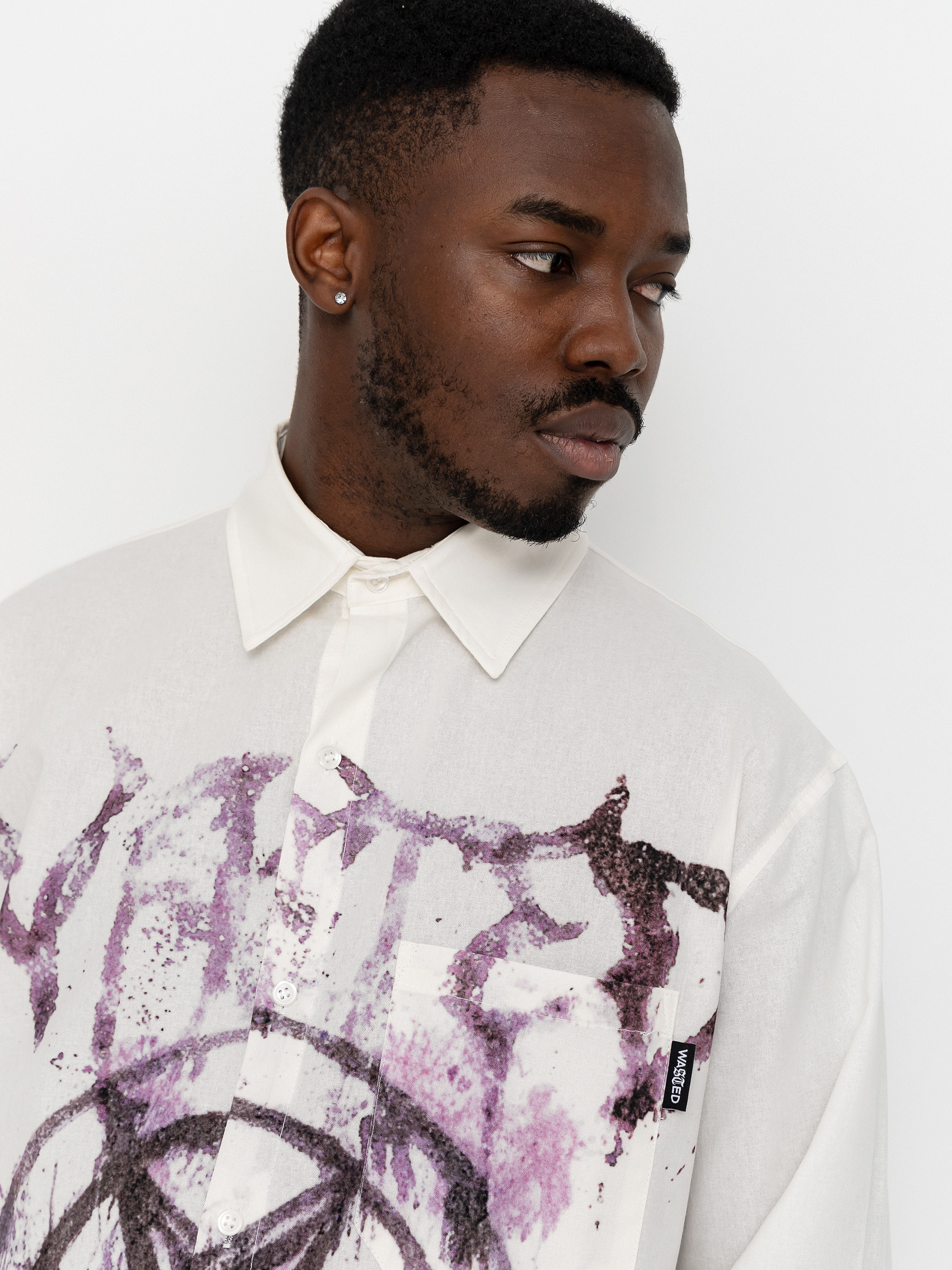 Cămașă Wasted Paris Banshee Shirt (natural white)