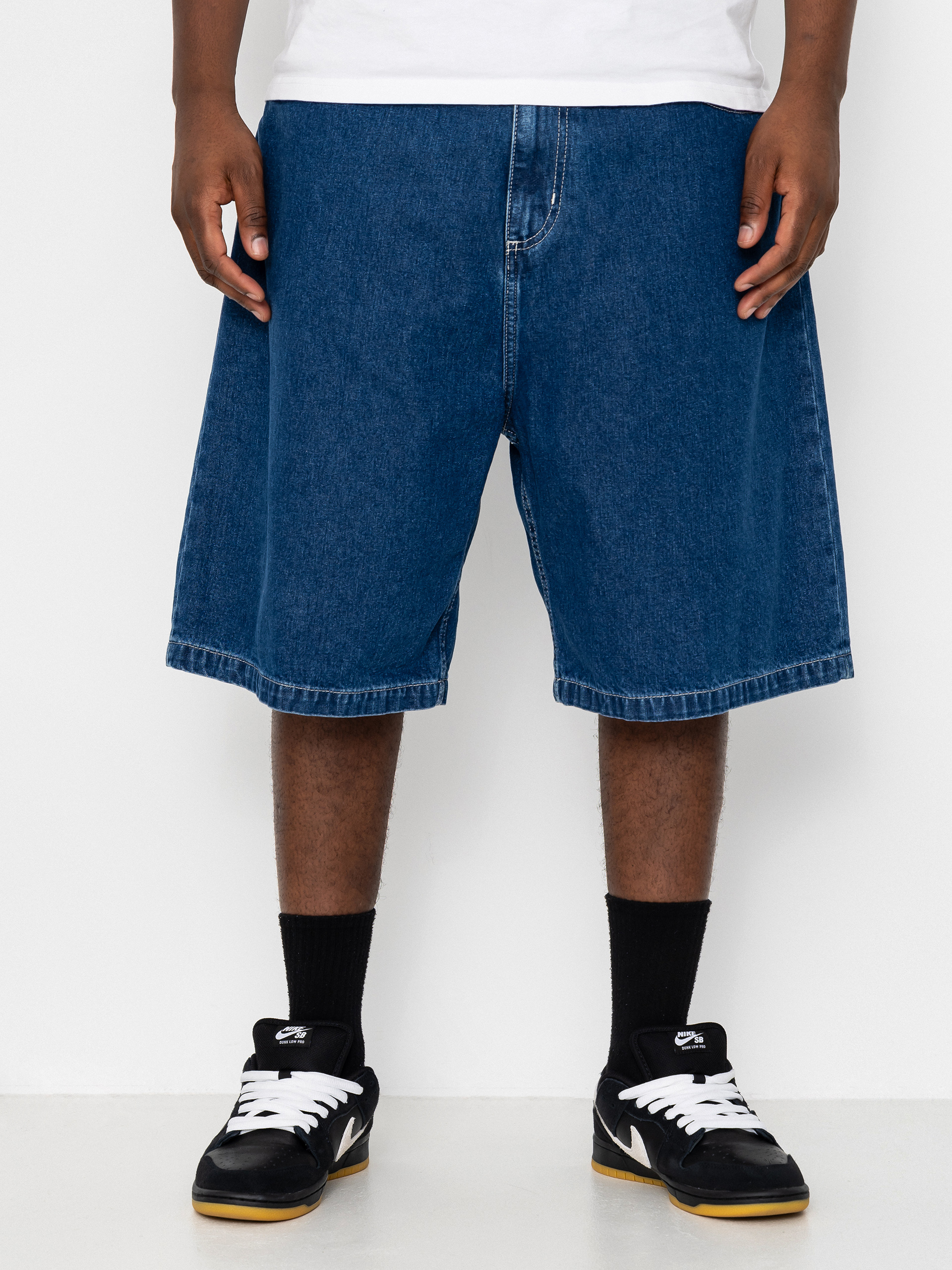 Pantaloni scuru021bi Carhartt WIP Brandon (blue stone washed)