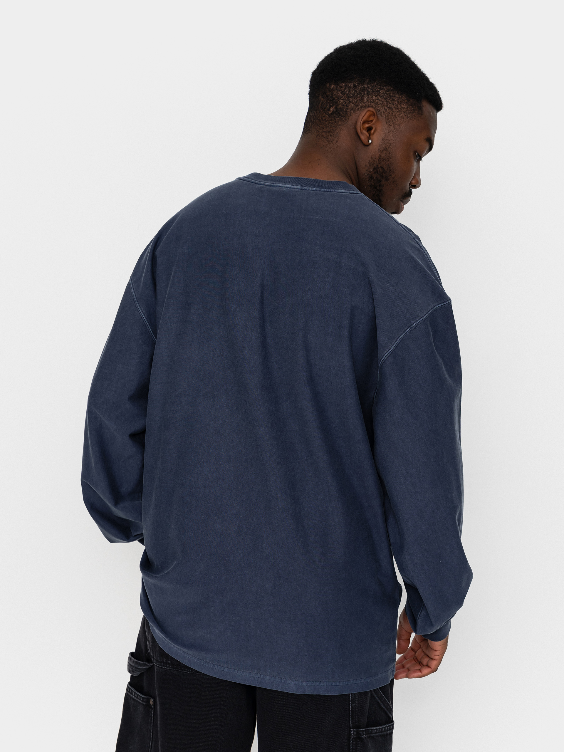 Longsleeve Carhartt WIP Loose Pocket (dark navy)