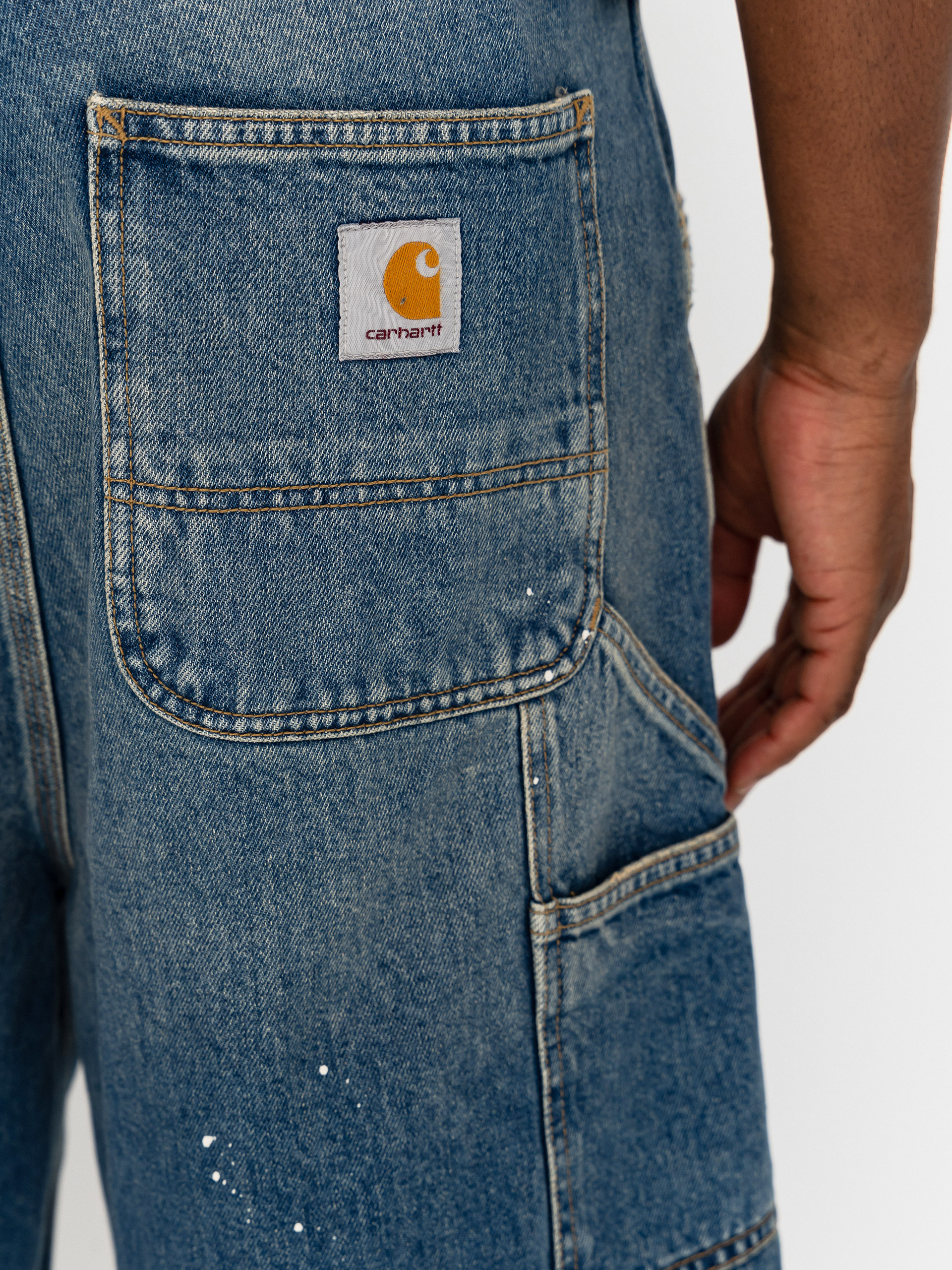 Pantaloni scurți Carhartt WIP OG Single Knee (blue)