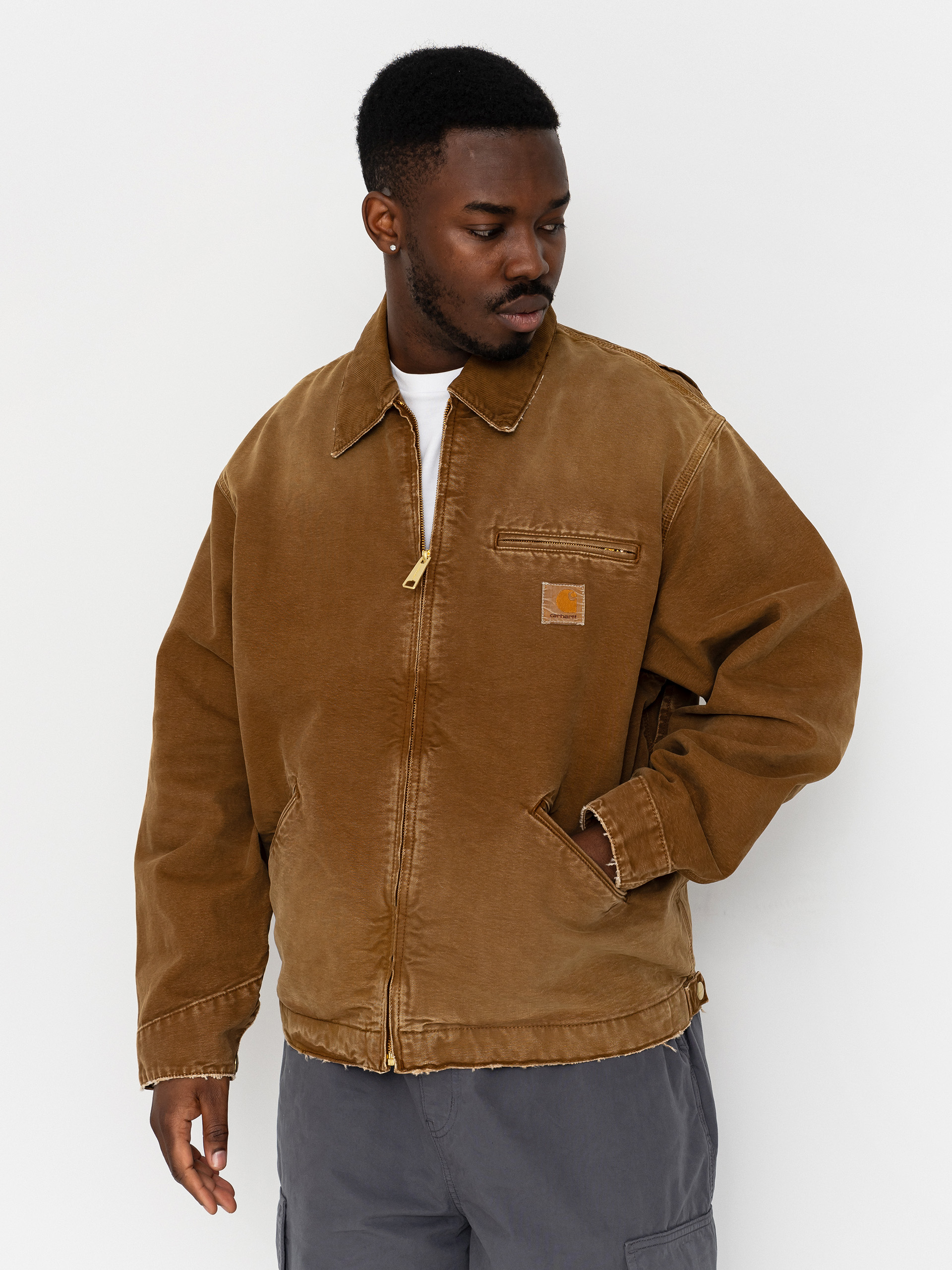 Geacă Carhartt WIP OG Detroit (hamilton brown/hamilton brown)
