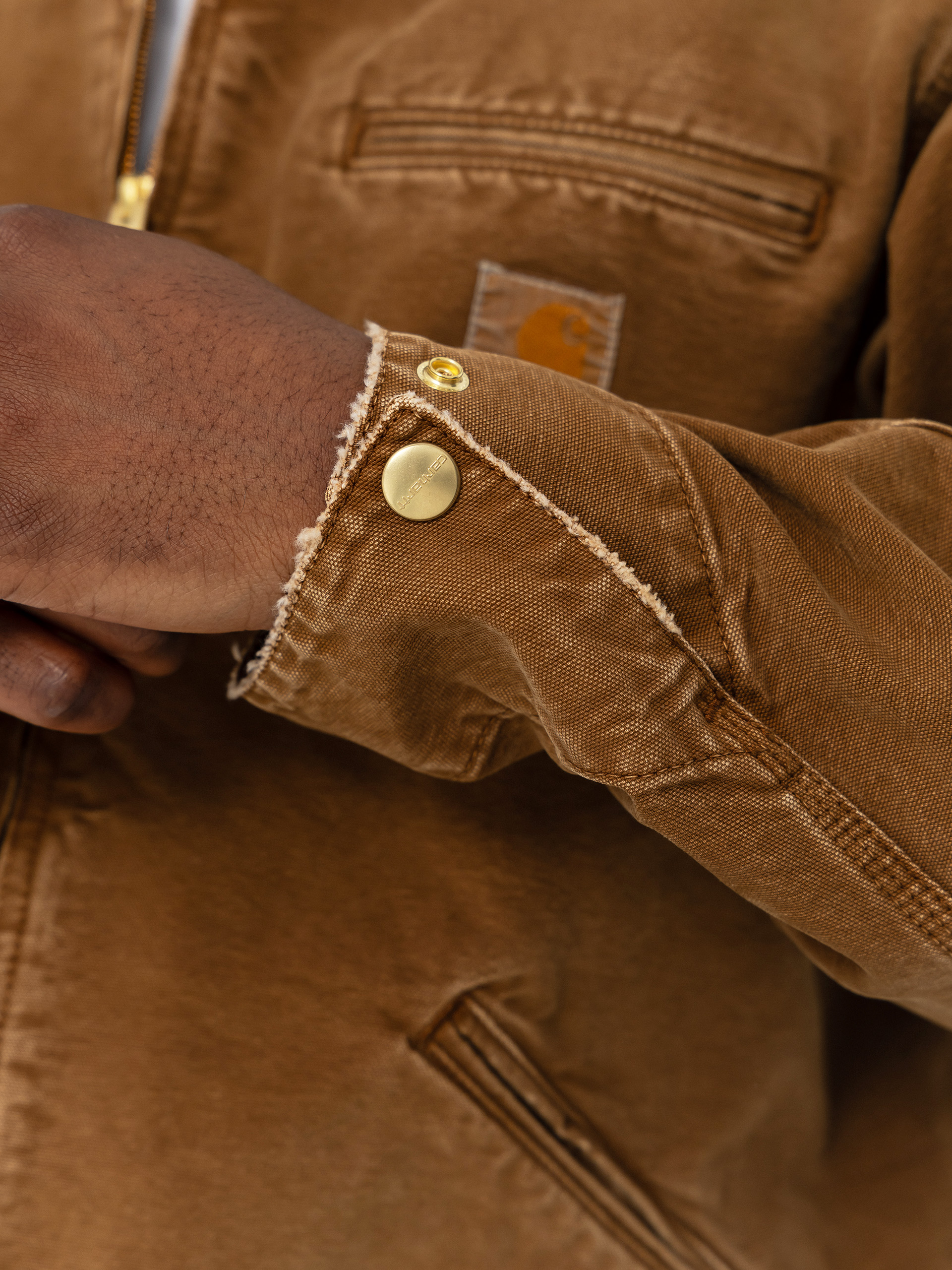 Geacă Carhartt WIP OG Detroit (hamilton brown/hamilton brown)