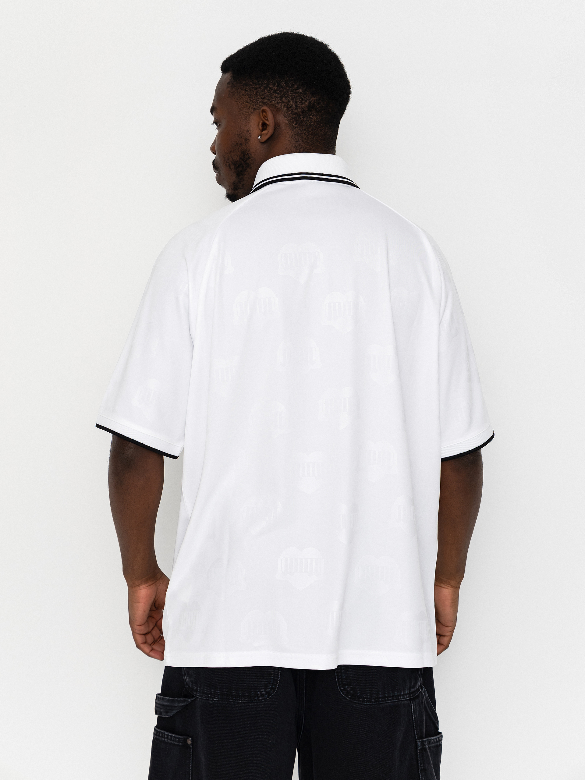 Tricou Carhartt WIP Terrace Football (heart train jacquard white)
