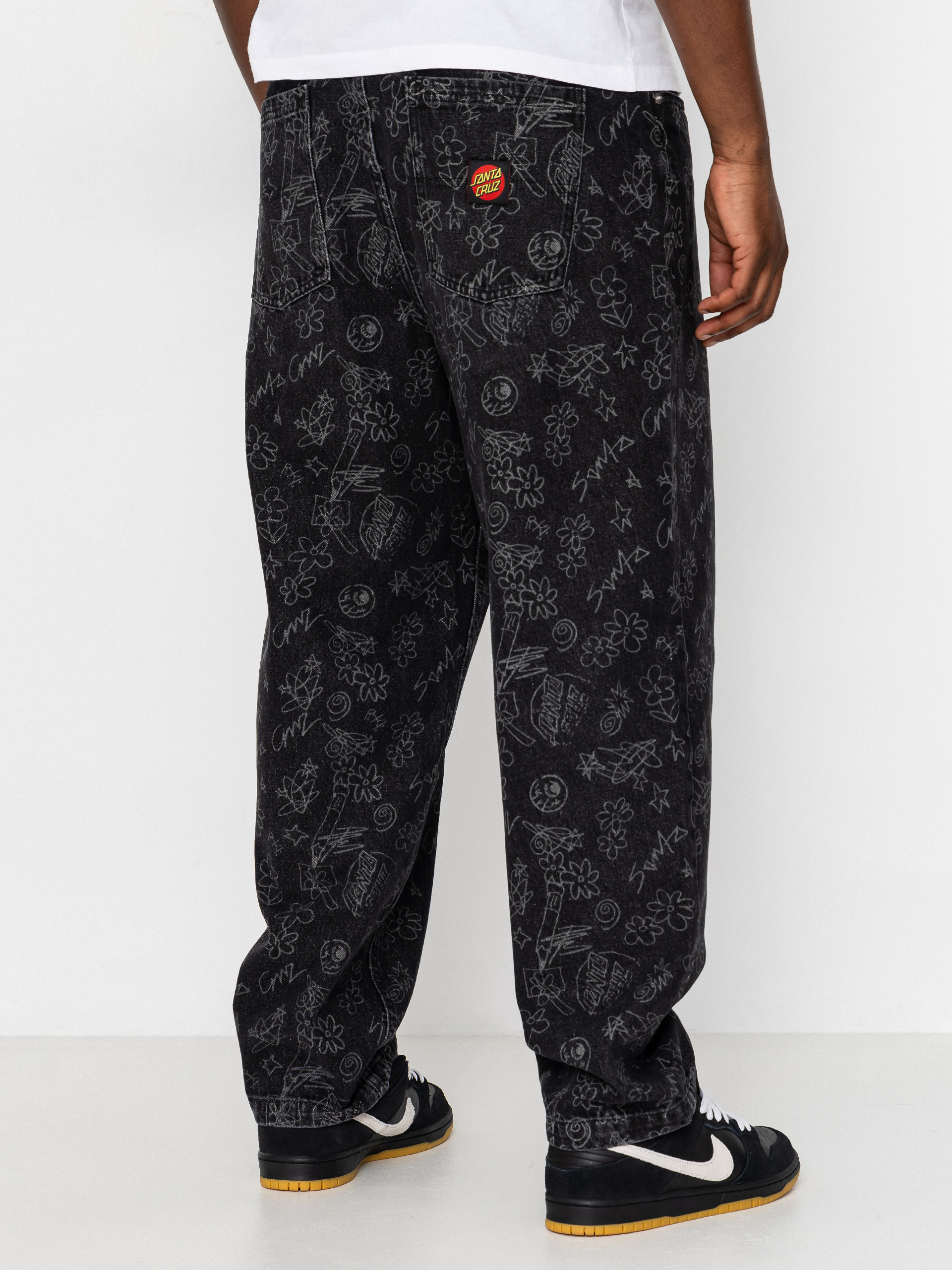 Pantaloni Santa Cruz Big Pants (artificial scribble)