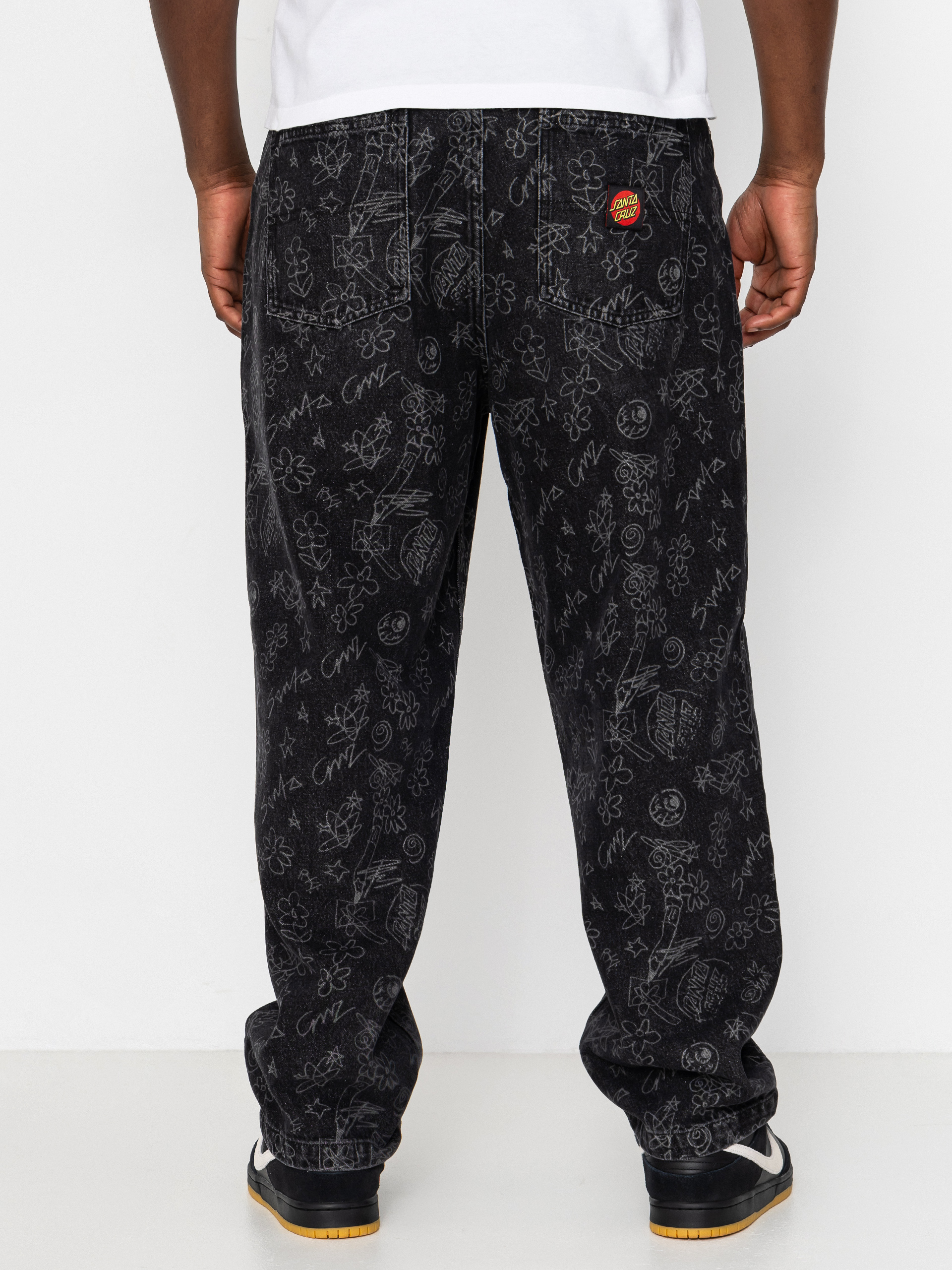 Pantaloni Santa Cruz Big Pants (artificial scribble)