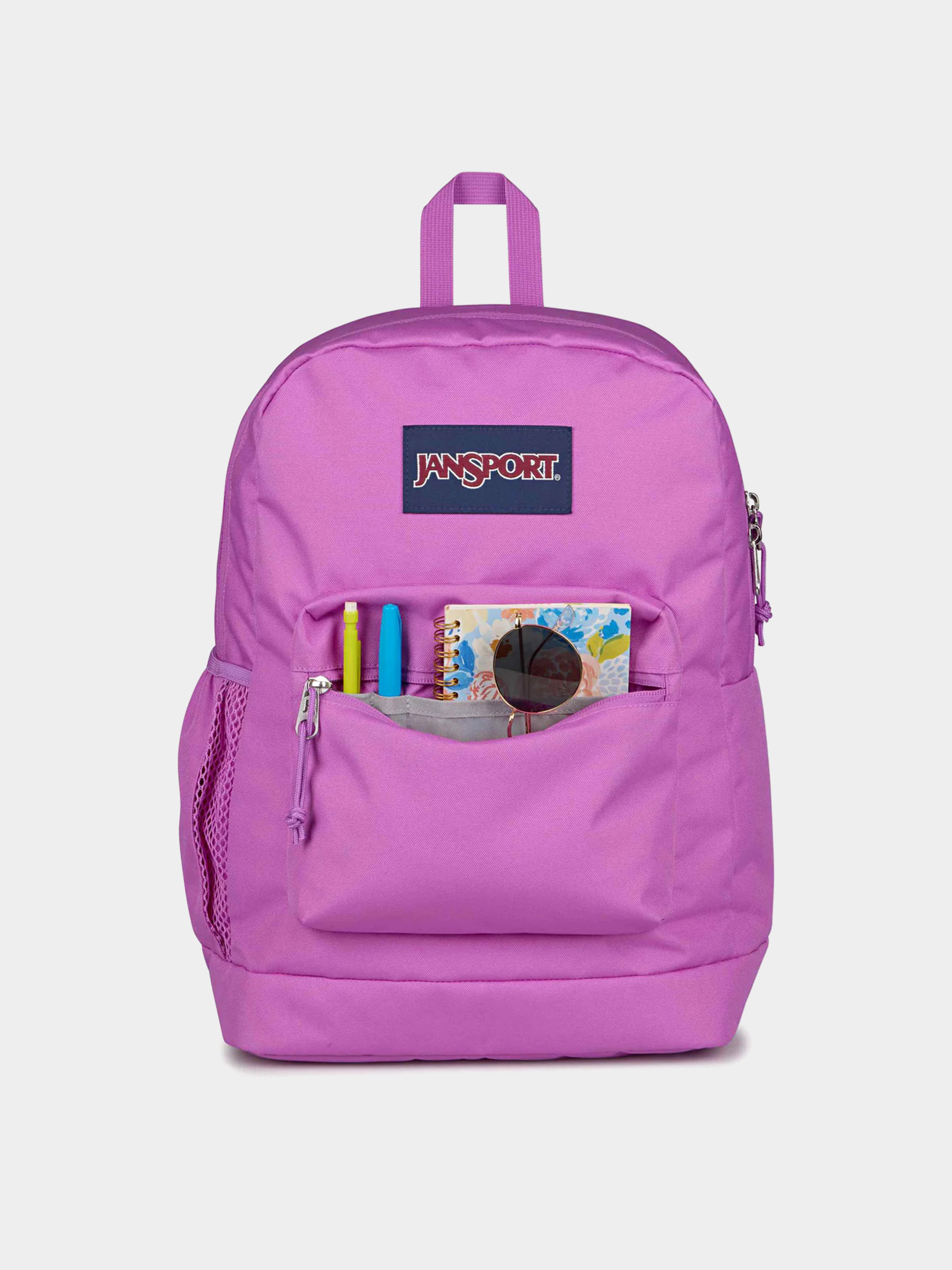 Rucsac JanSport Cross Town Plus (digital fuchsia)