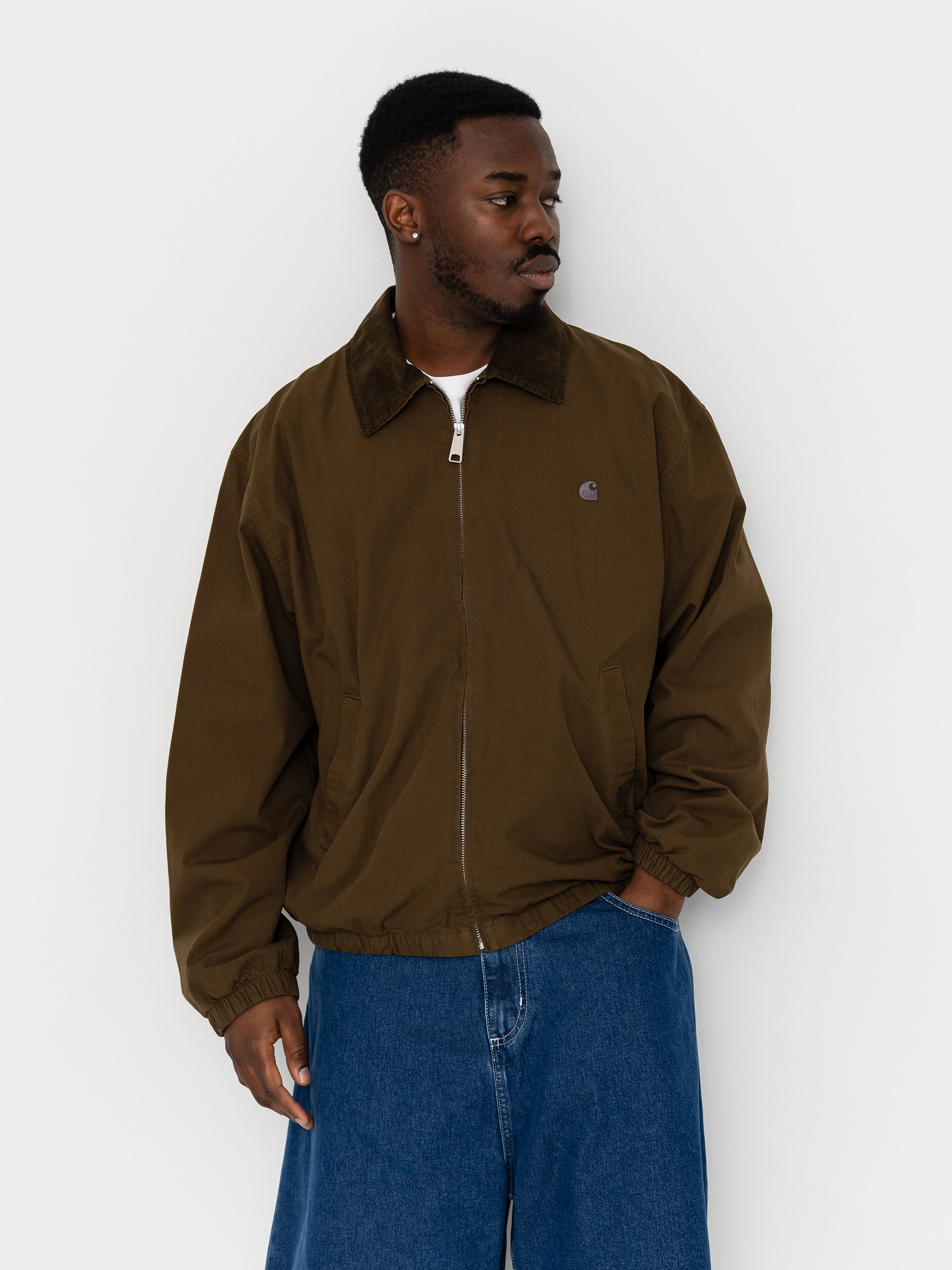 Geacu0103 Carhartt WIP Madison Ripstop (dark beech/black)