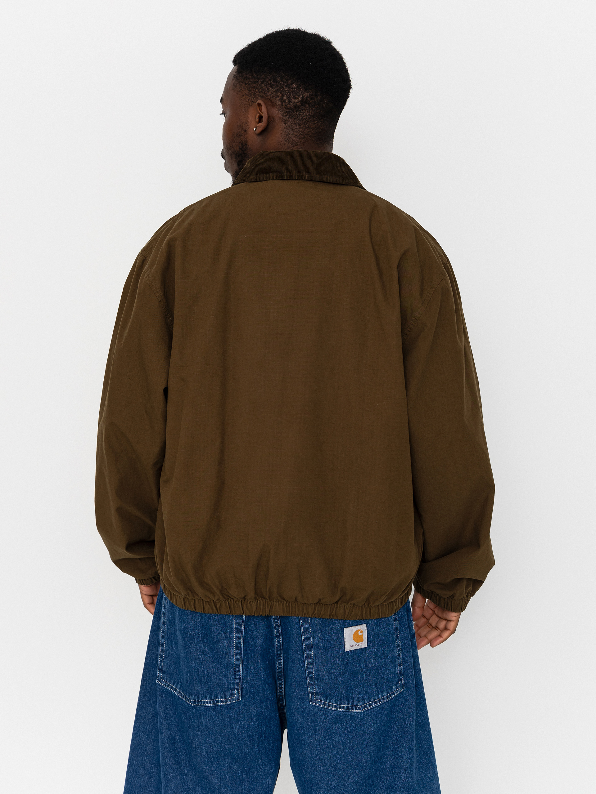 Geacă Carhartt WIP Madison Ripstop (dark beech/black)